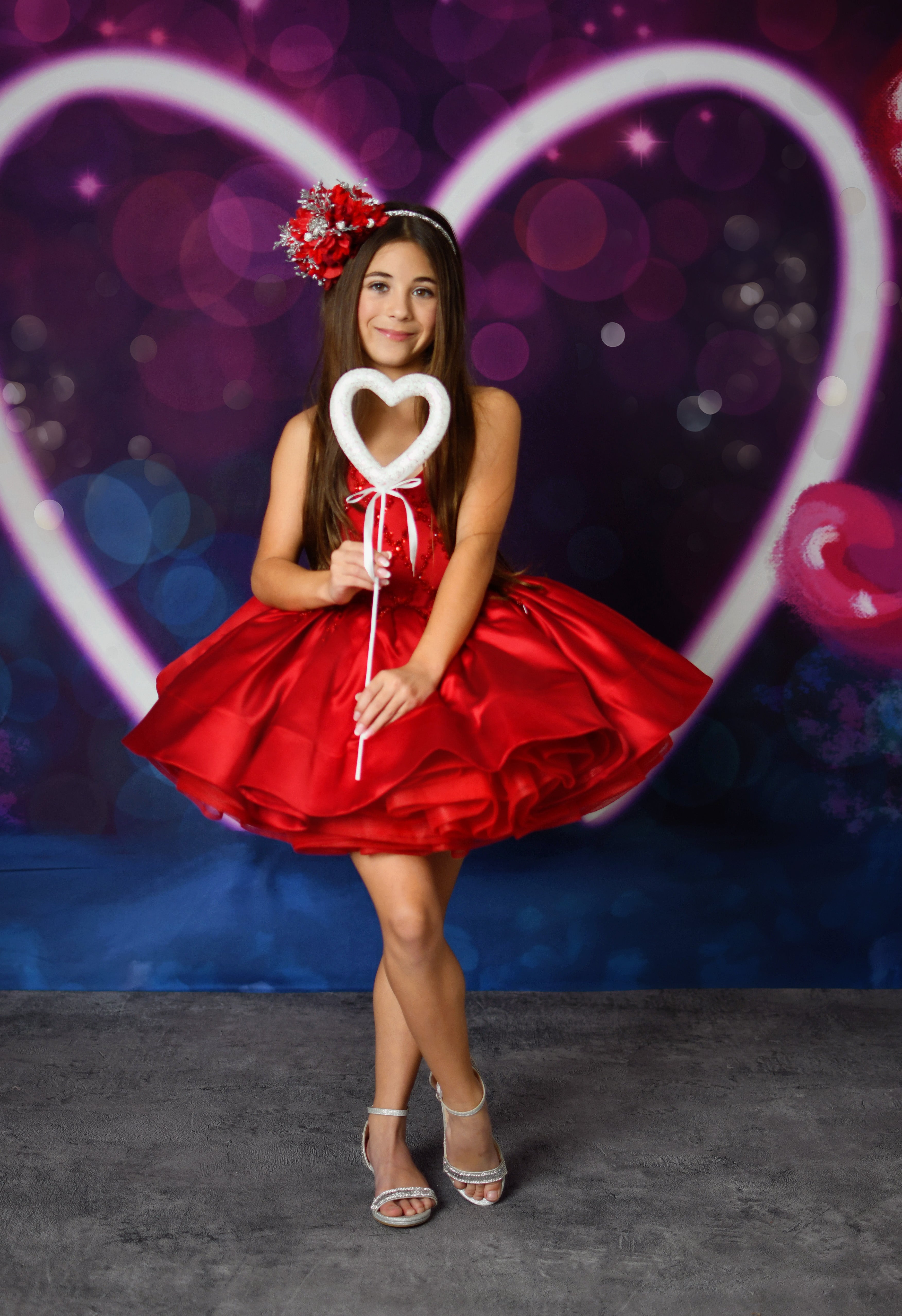 Lovelight Creations Backdrop 10x8| Fancy Props Fleece-With Sweep-Fancy Fabric & Props -Backdrop rental