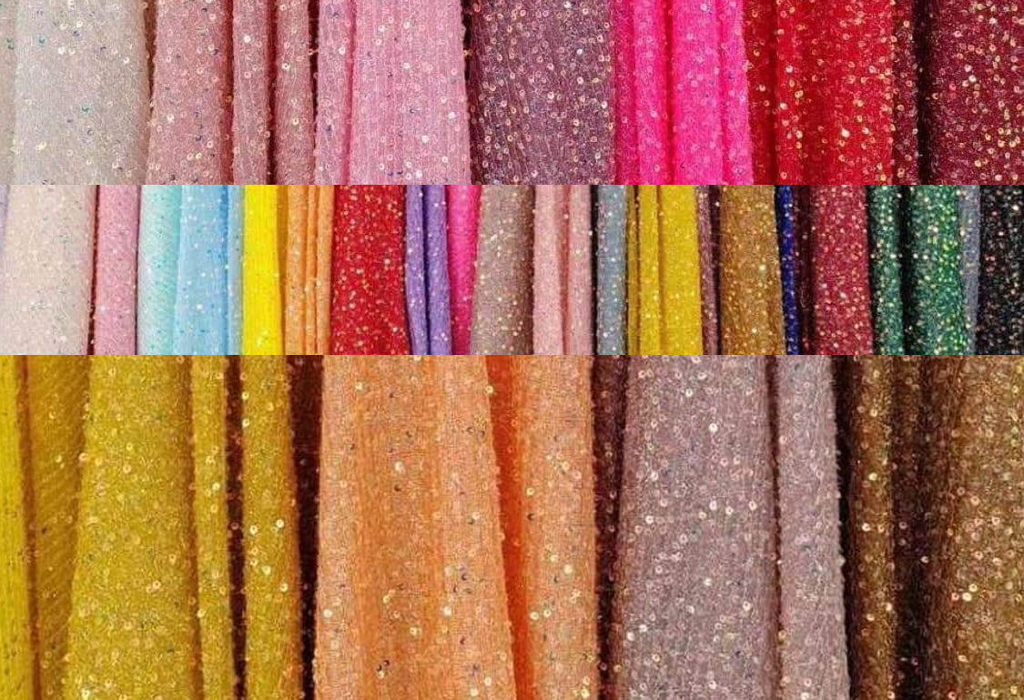 "Ging" Sequin vintage length dress - Editorial Dress, Couture Gown, Special Occasion Dress