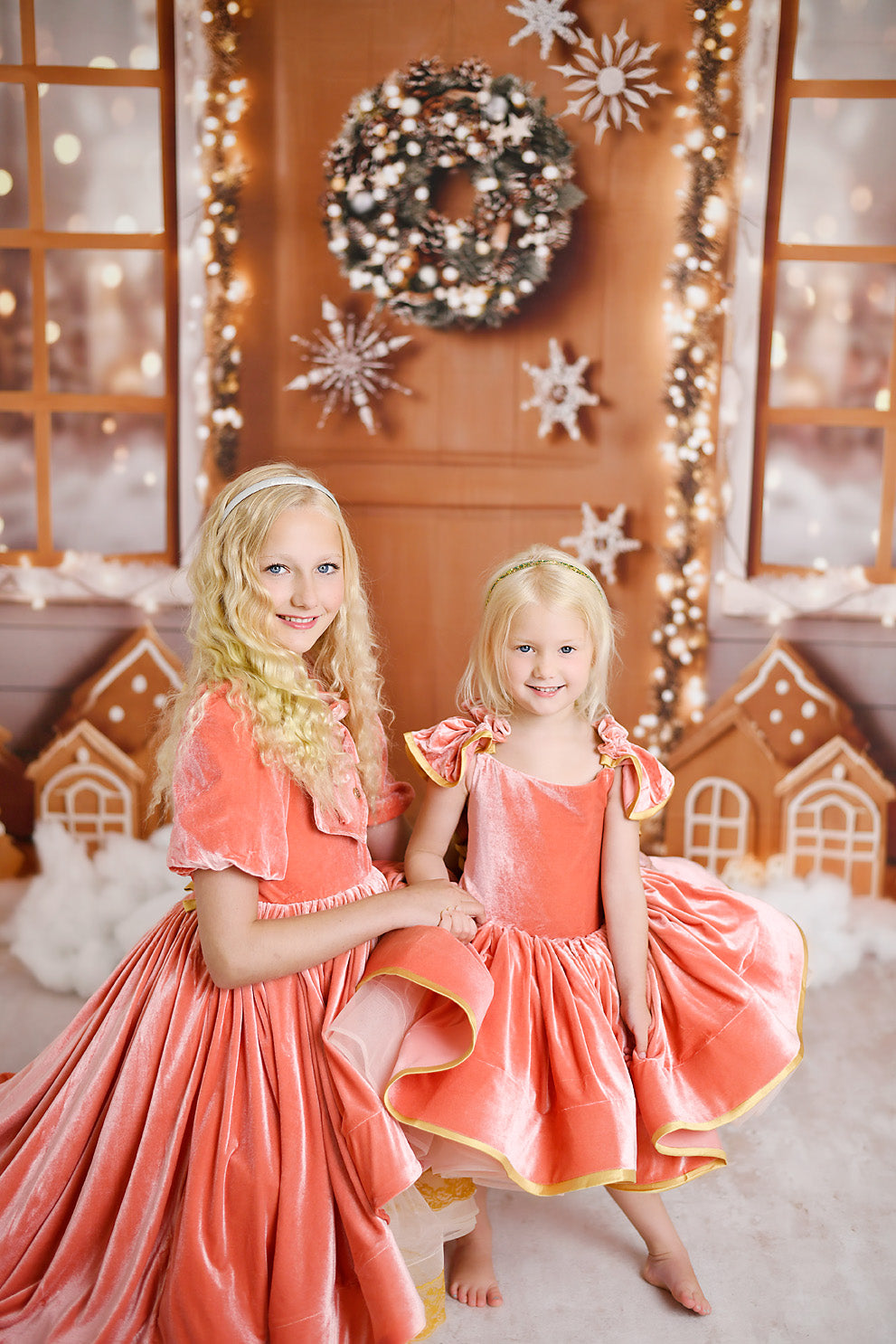 "Kimberly" Velvet Petal Dress - Editorial Dress, Couture Gown, Special Occasion Dress
