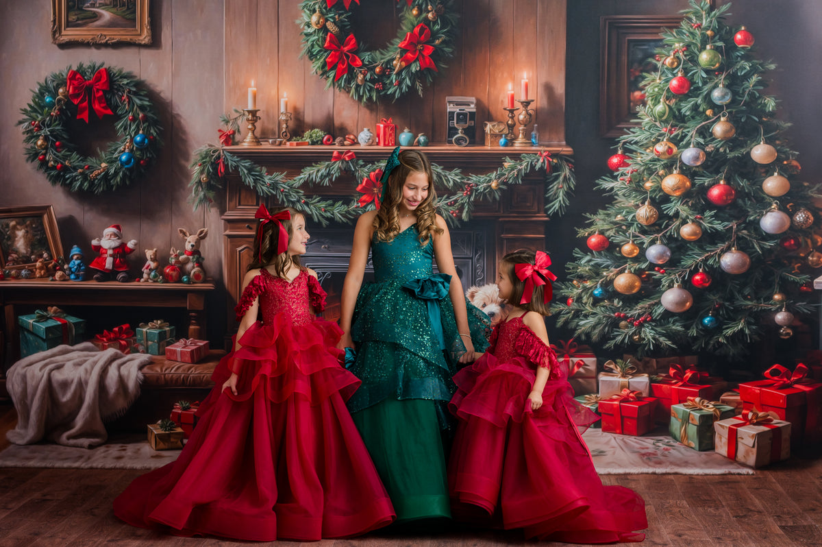 Margaux Floor-Length Couture Gown | Fits 9Y–Petite 10Y
