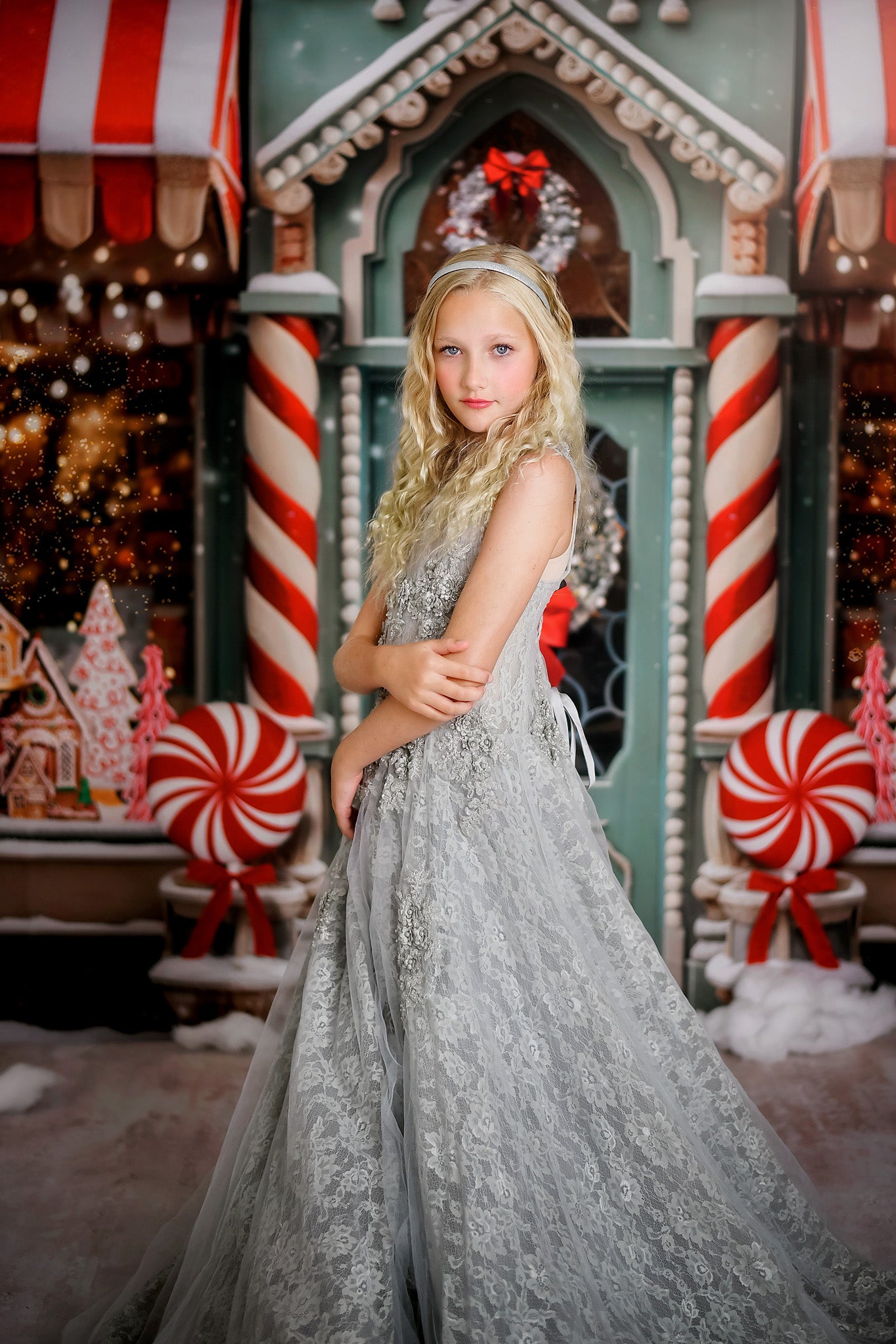 "Ringing Bells" – Adjustable Floor-Length Gown (Teen to Adult Fit)