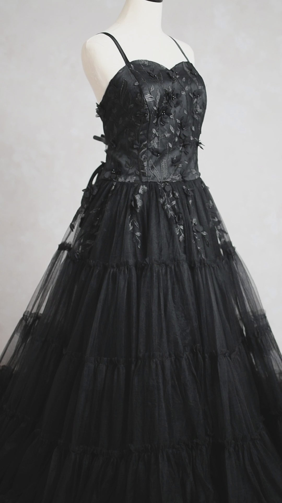 Elegant mother-daughter matching gowns in custom designs