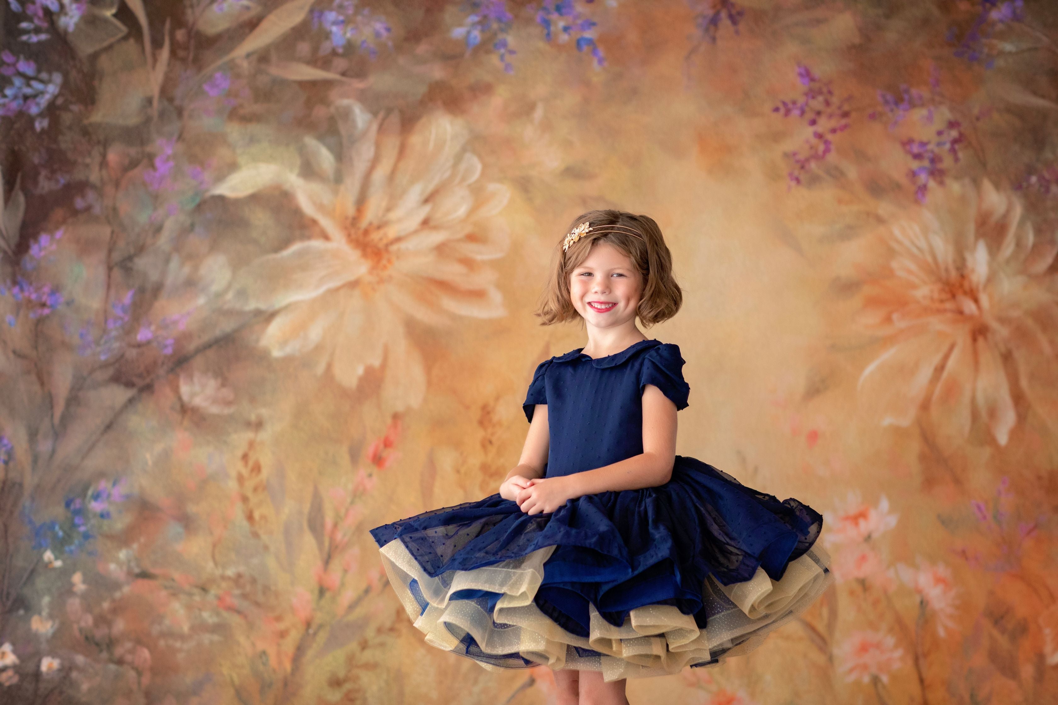 "Ellysyn" - Petal Length Dress + Bloomers - ( 4 Year - Petite 6 Year)