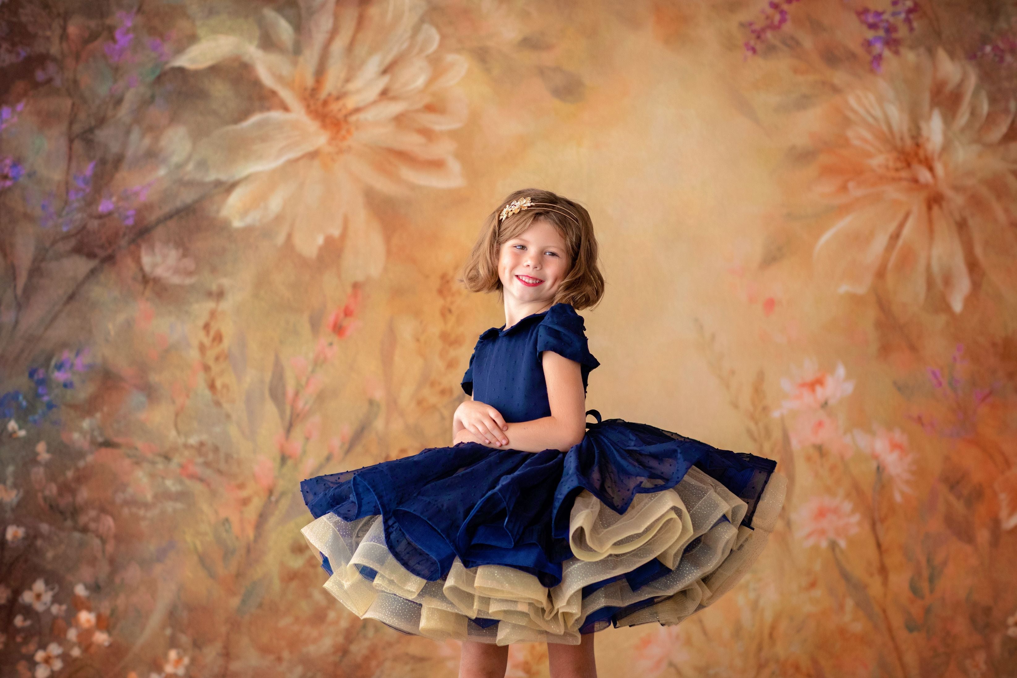 "Ellysyn" - Petal Length Dress + Bloomers - ( 4 Year - Petite 6 Year)