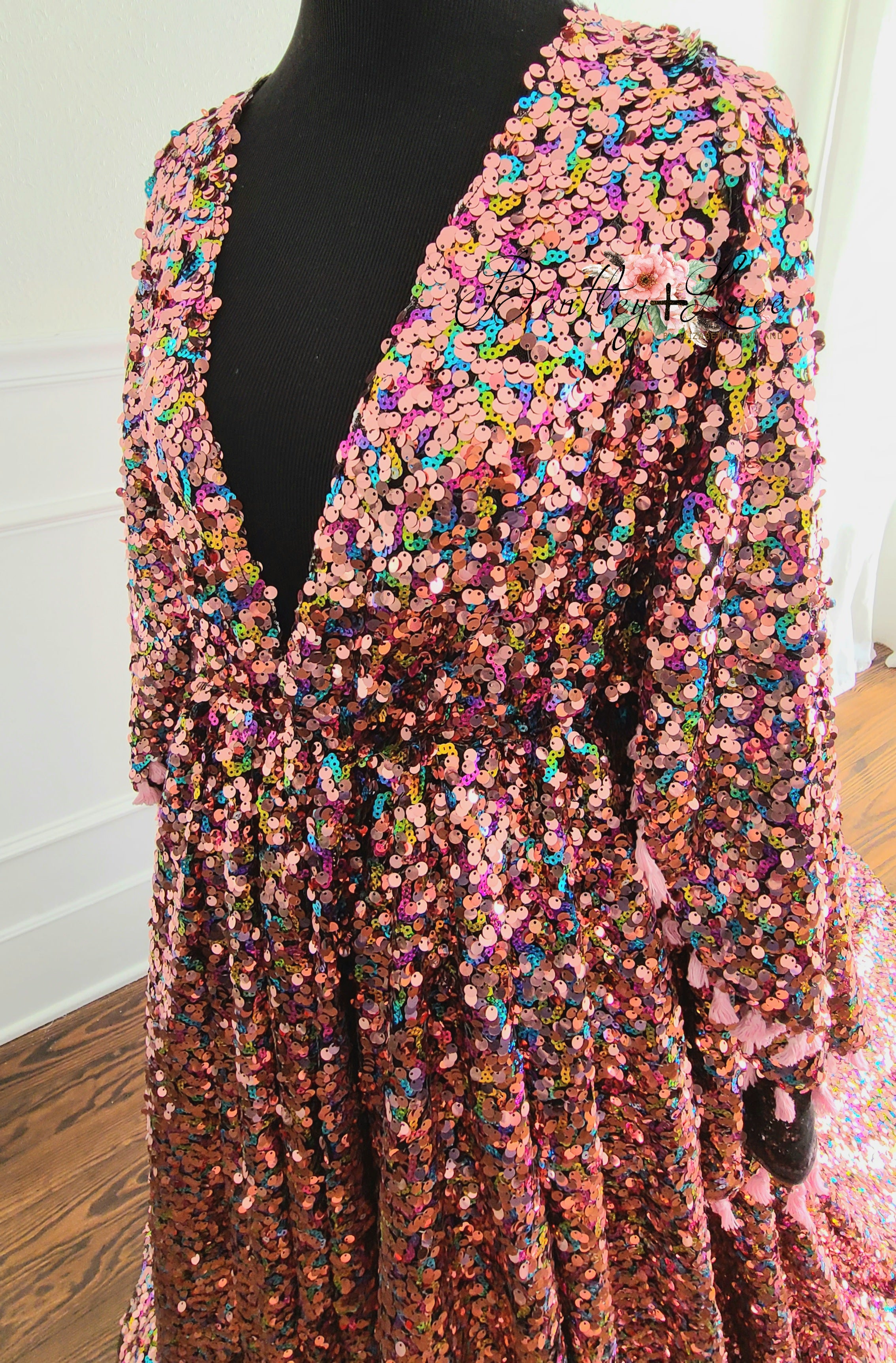 EUC RETIRED RENTAL Lisa-Beautiful boho inspired gown - (TEEN-ADULT)