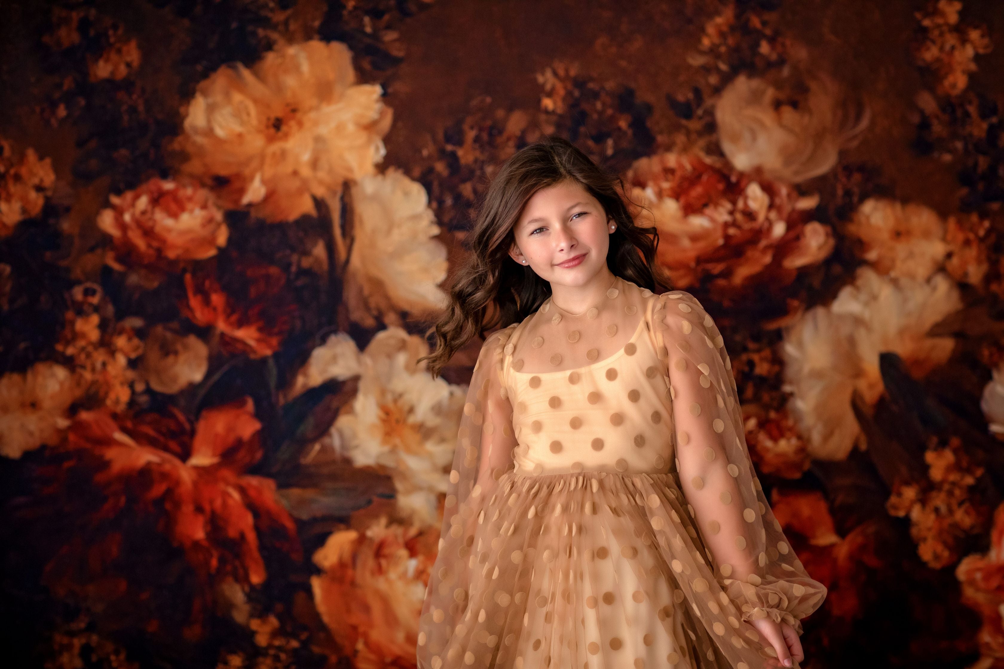 "Sara"-Beautiful boho inspired gown - (5 - 8 YEAR)