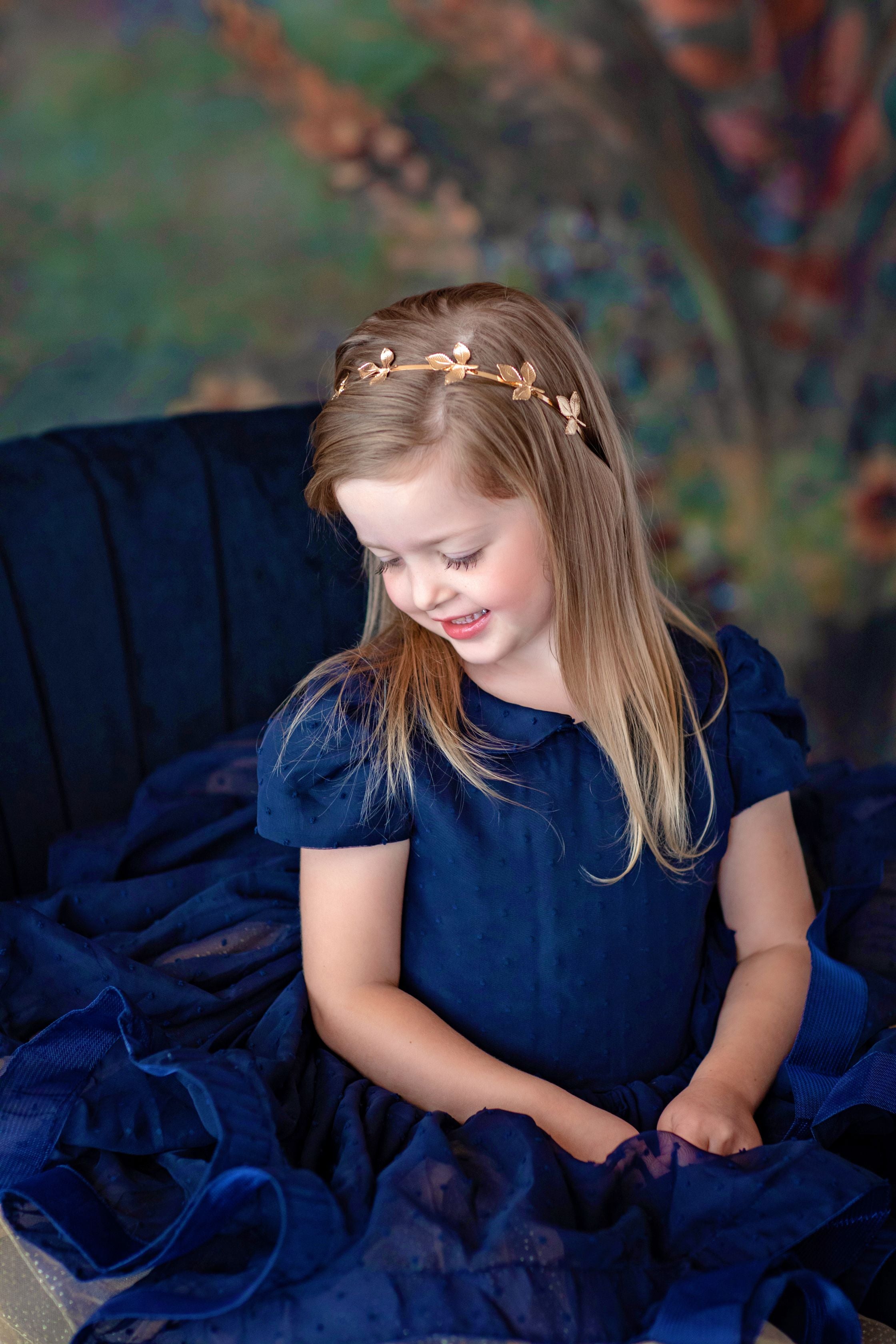 "Ellysyn" - Petal Length Dress + Bloomers - ( 4 Year - Petite 6 Year)