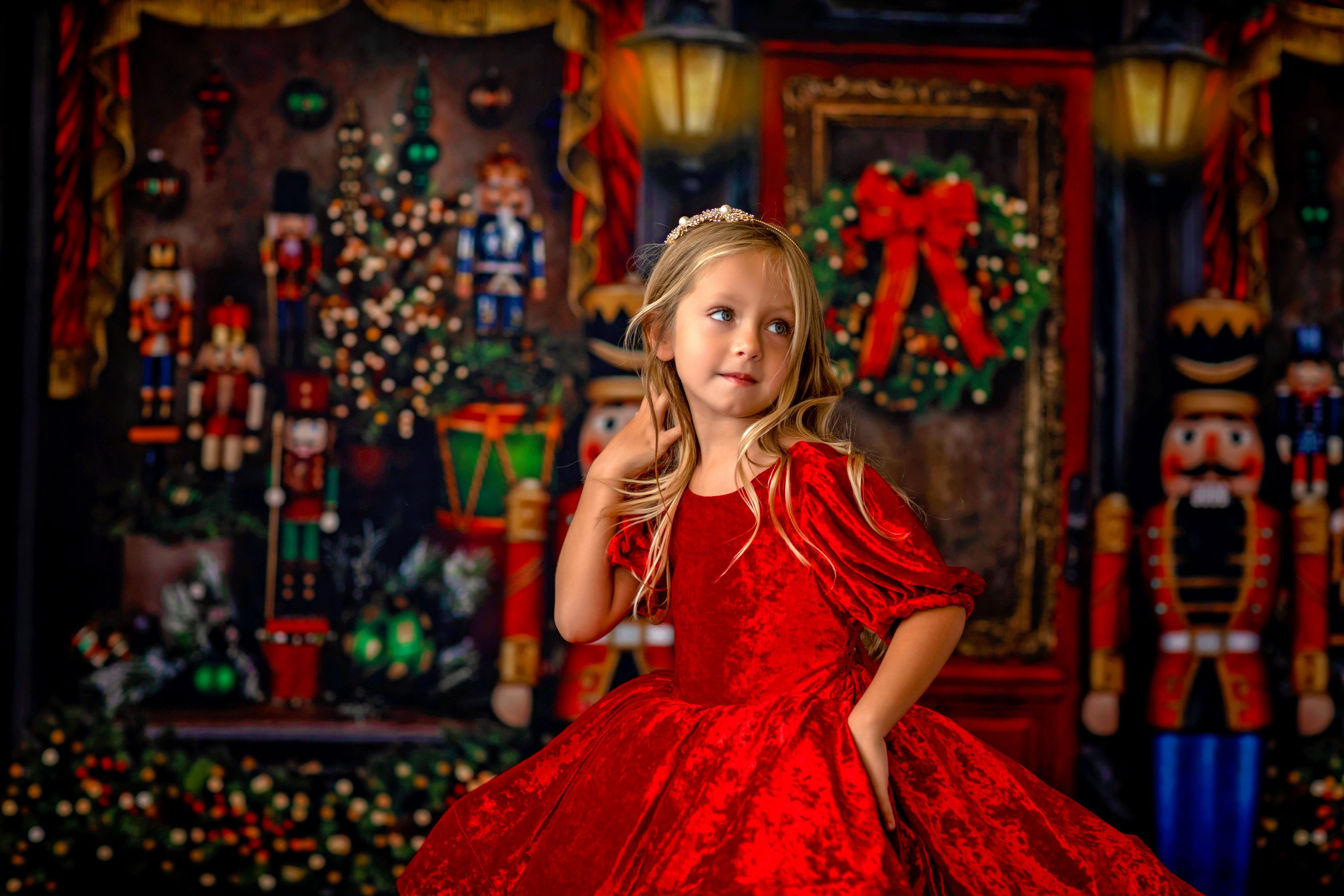 "Annie" -Vintage Short Length Dress ( 5 Year - Petite 7 Year)