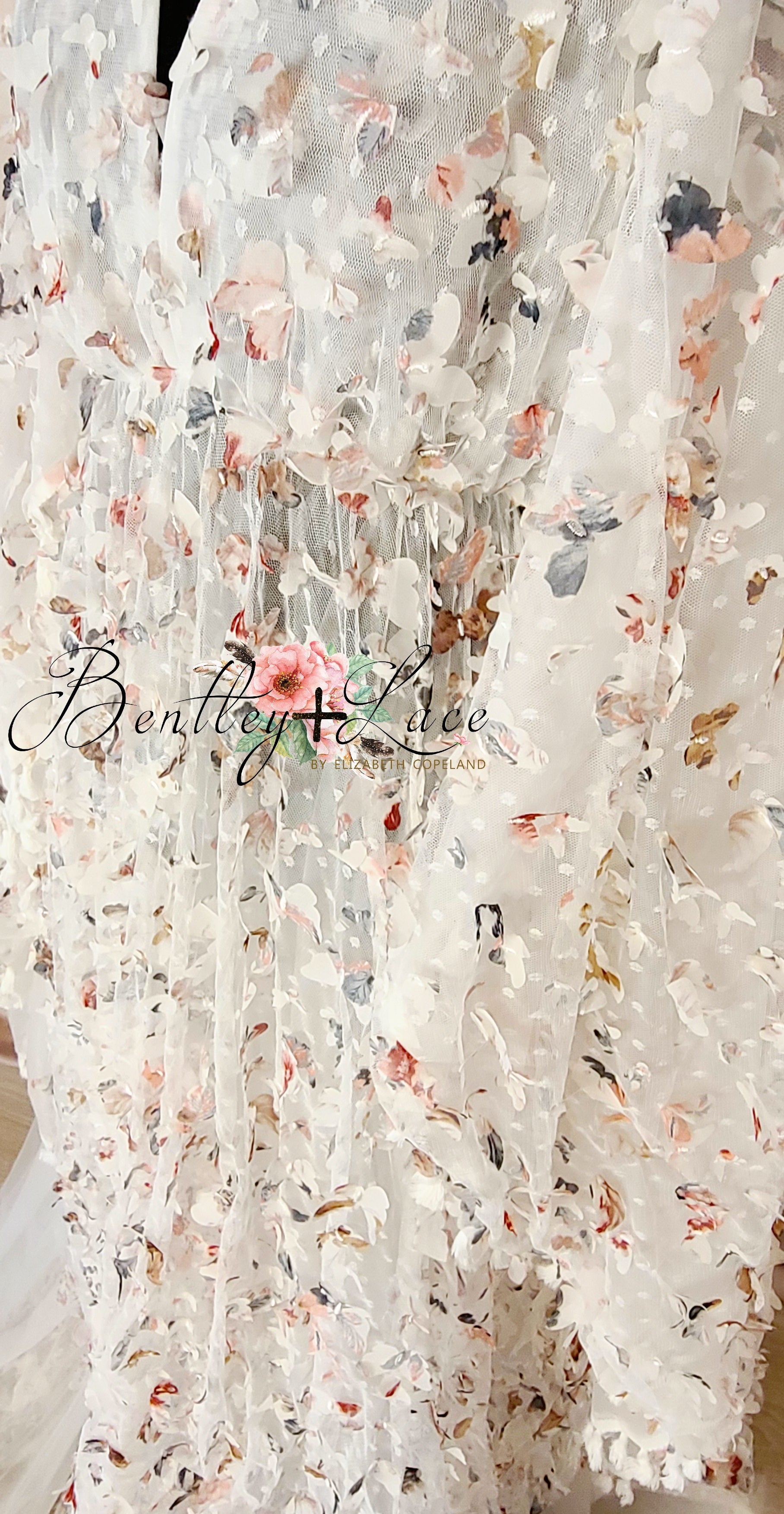 NEW Butterfly Cascades (2) Bohemian Inspired gown - bust Approx 39 (Teen/Adult) Maternity/ Non Maternity.