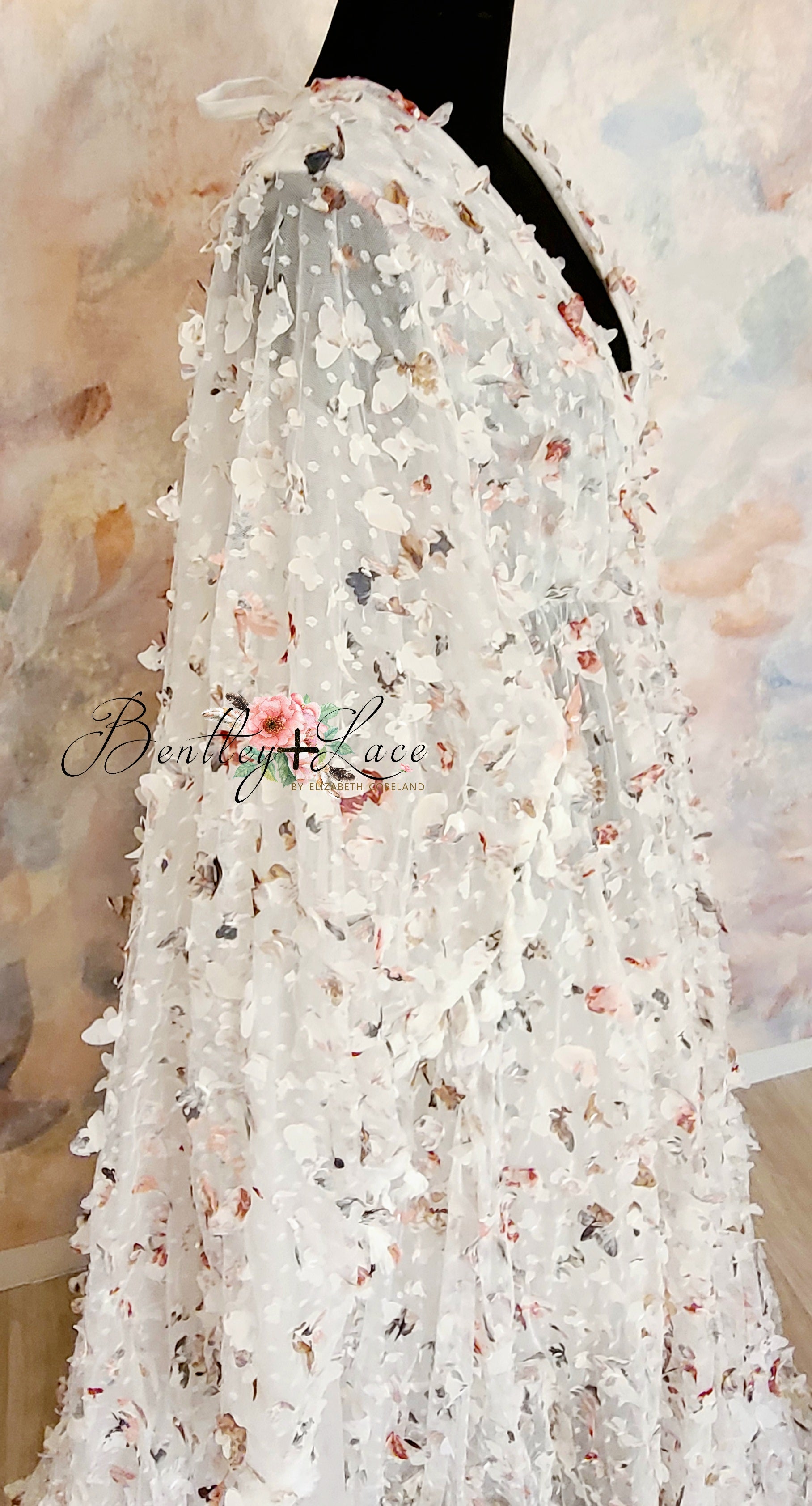 NEW Butterfly Cascades (2) Bohemian Inspired gown - bust Approx 39 (Teen/Adult) Maternity/ Non Maternity.