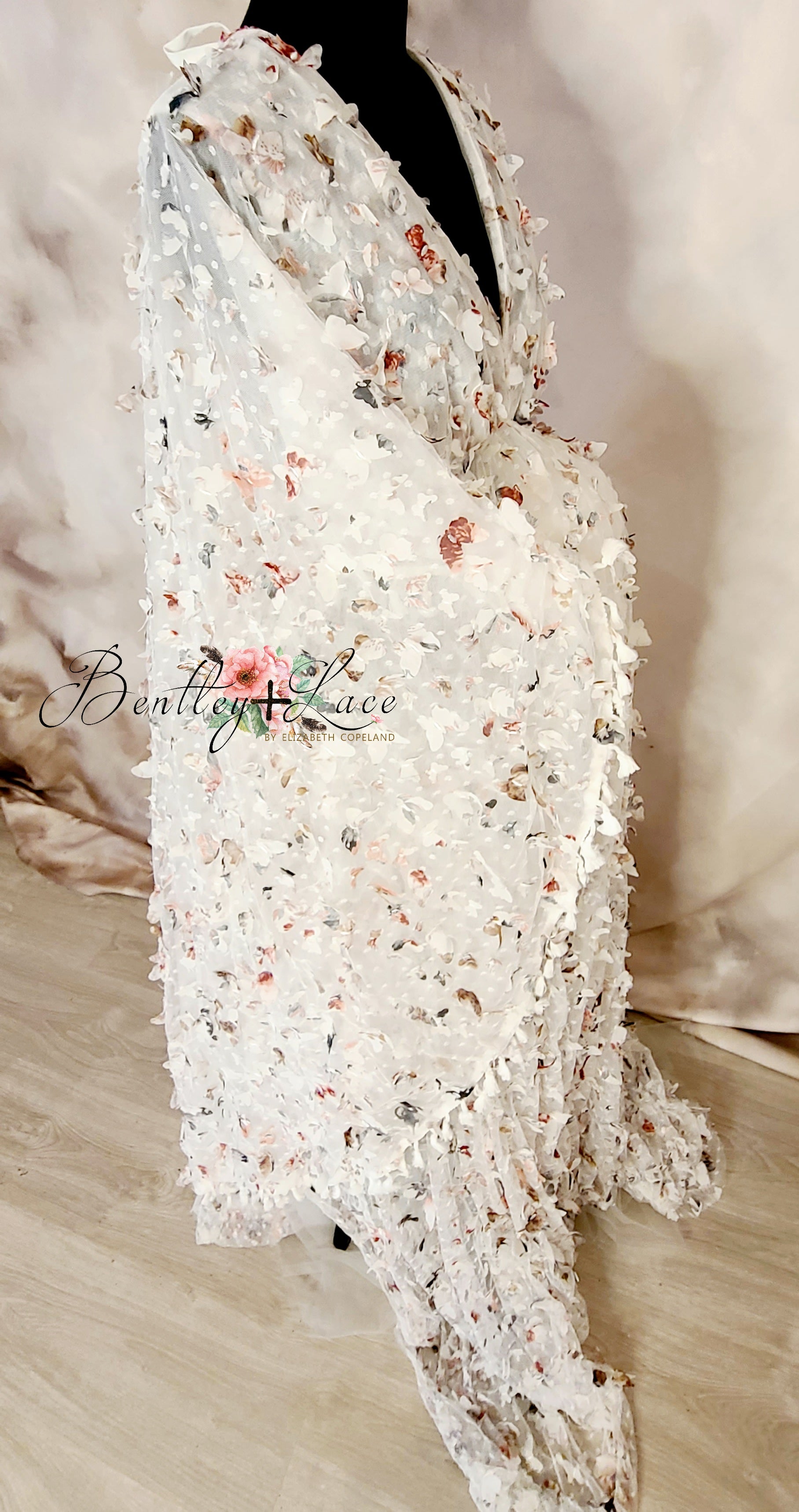 NEW Butterfly Cascades (2) Bohemian Inspired gown - bust Approx 39 (Teen/Adult) Maternity/ Non Maternity.