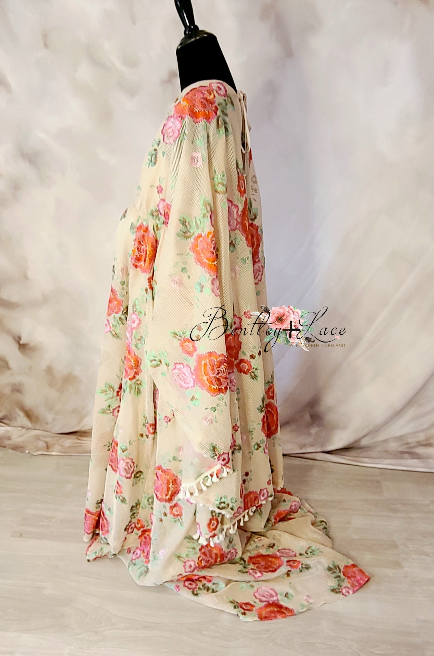 NEW Free Spirit in Sand Bohemian Inspired gown (Teen/Adult) Maternity/ Non Maternity.