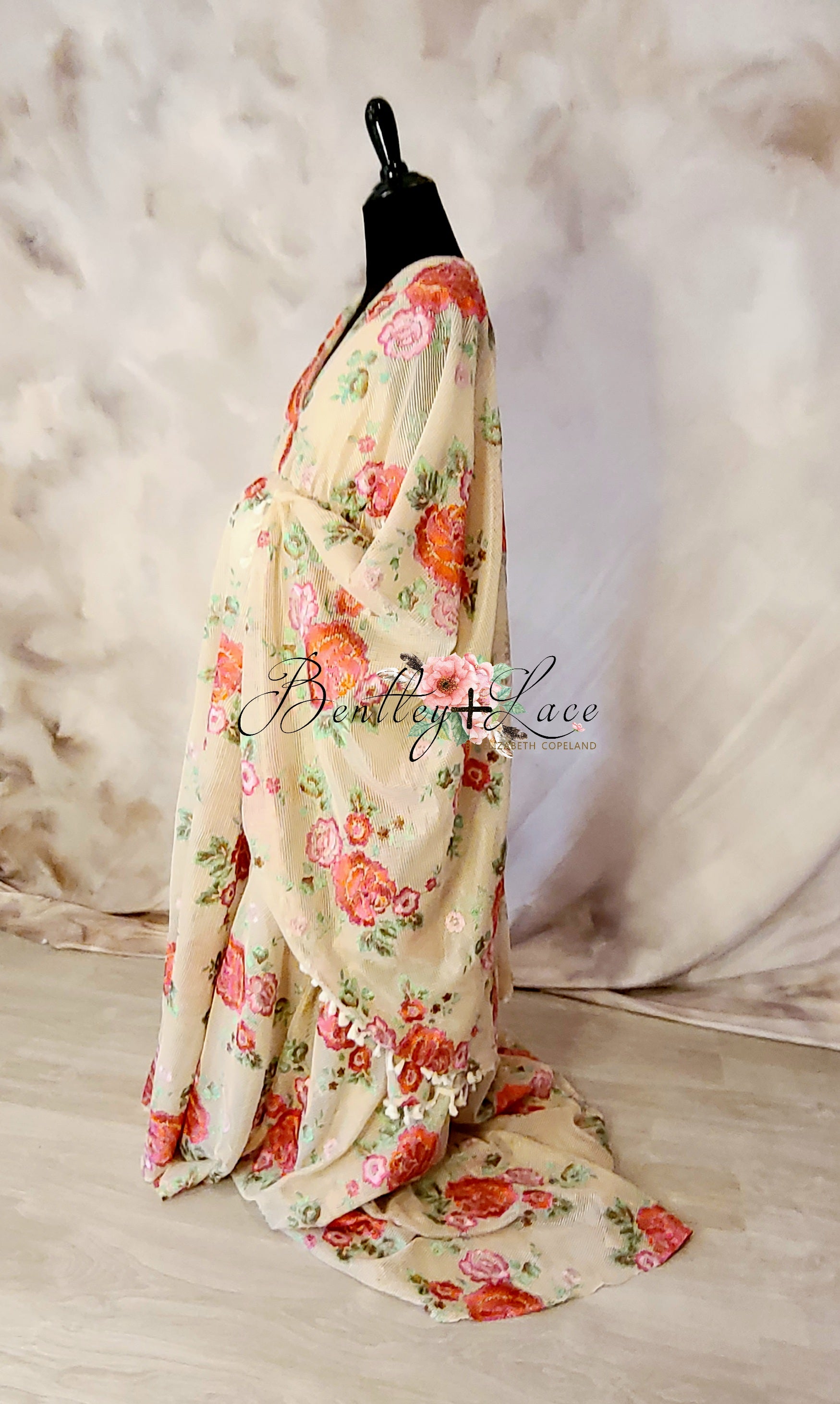 NEW Free Spirit in Sand Bohemian Inspired gown (Teen/Adult) Maternity/ Non Maternity.