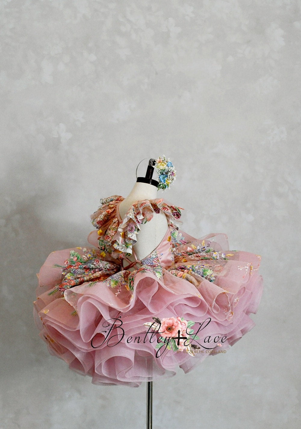 "Lola" - Petal Short Length Dress ( 6 Year - Petite 7 Year)
