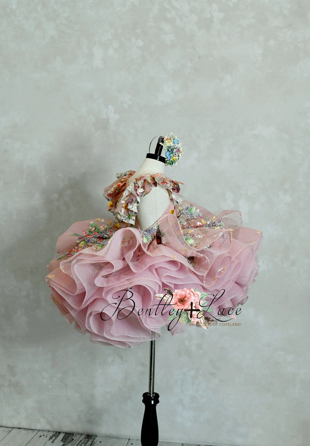 "Lola" - Petal Short Length Dress ( 6 Year - Petite 7 Year)