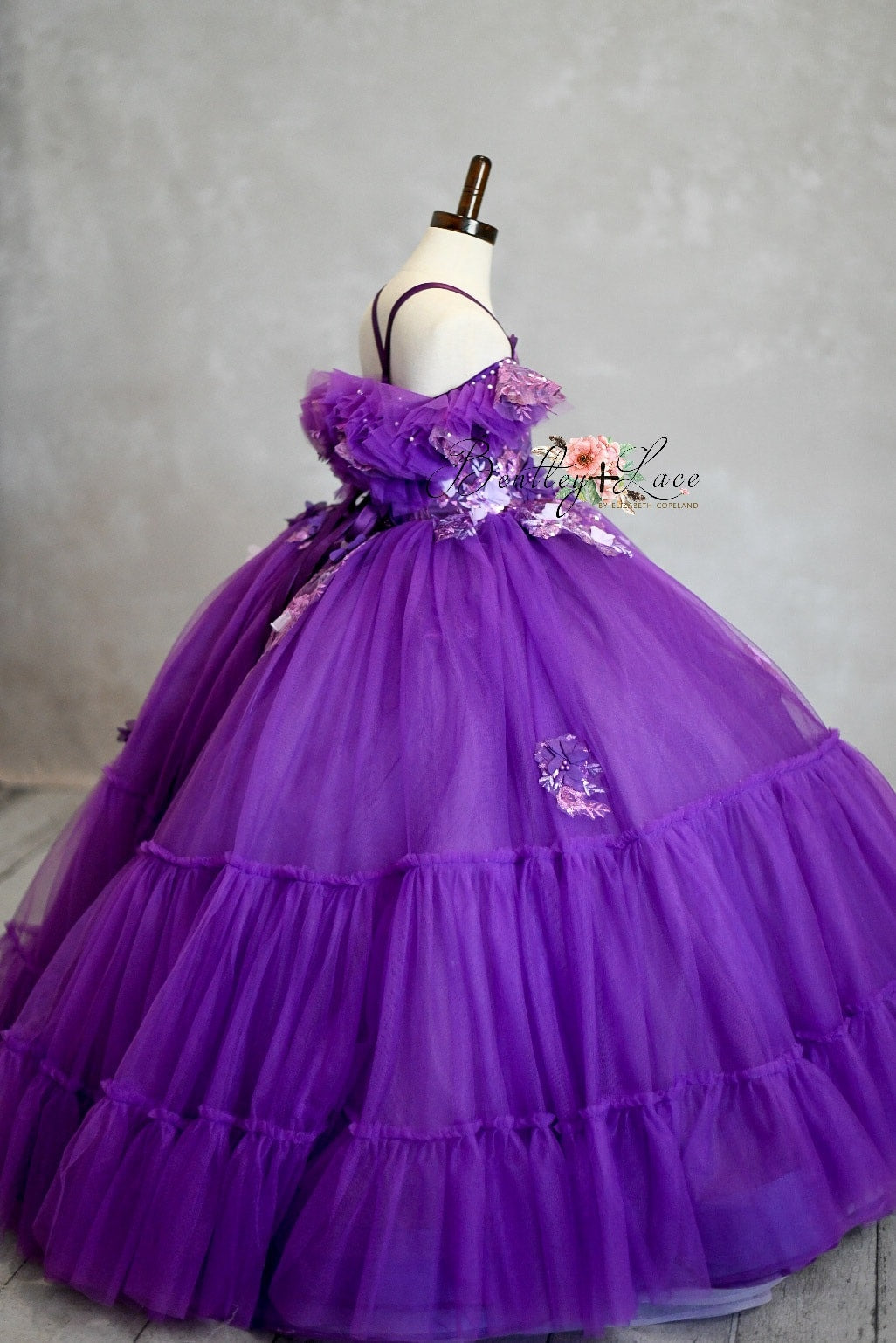 Amethyst- Floor Length Dress ( 5 Year - Petite 6 Year)