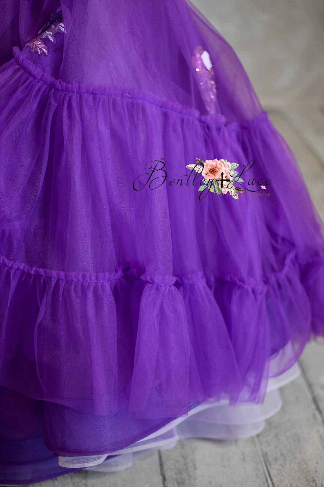 Amethyst- Floor Length Dress ( 5 Year - Petite 6 Year)