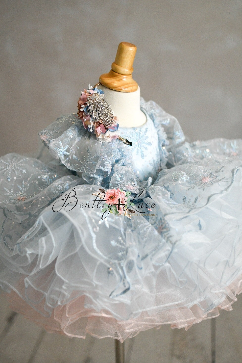 Elsa Petal Dress | Choose Your Color & Fabric | Editorial Couture Gown for Special Occasions