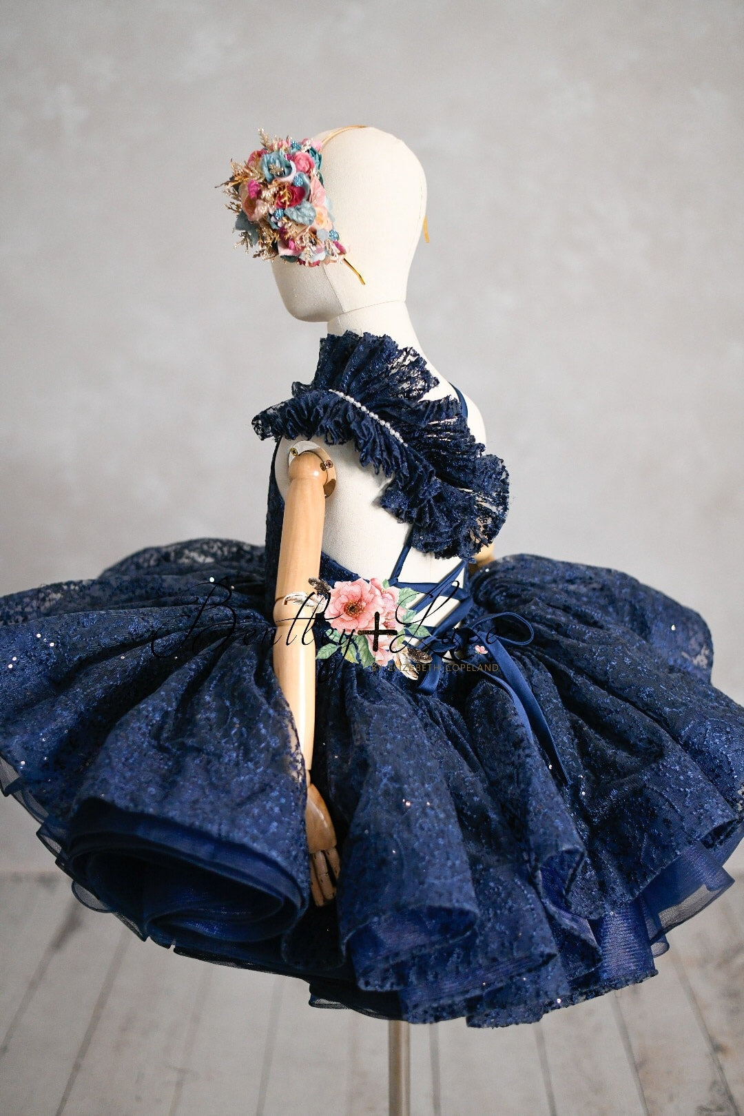 RTS NEW "SAPPHIRE" - Petal Short Length Dress (6 Year - Petite 7 Year)