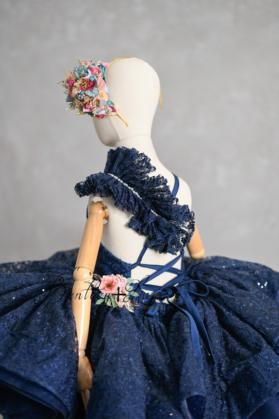 RTS NEW "SAPPHIRE" - Petal Short Length Dress (6 Year - Petite 7 Year)