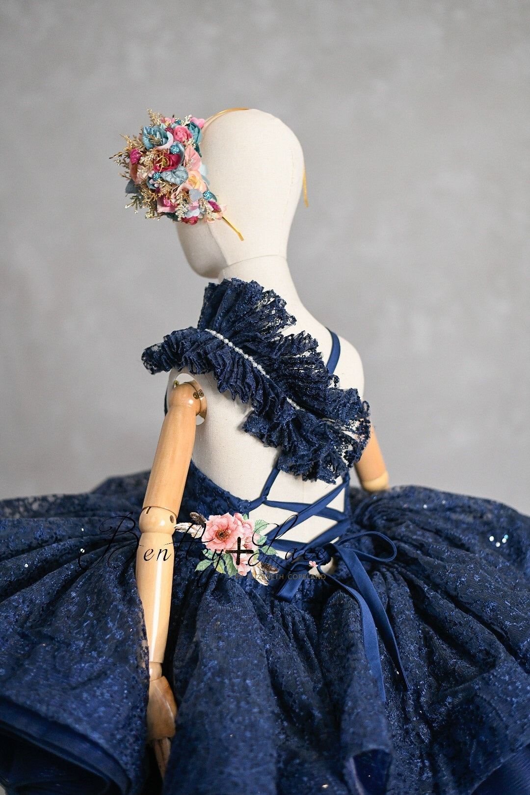 RTS NEW "SAPPHIRE" - Petal Short Length Dress (6 Year - Petite 7 Year)