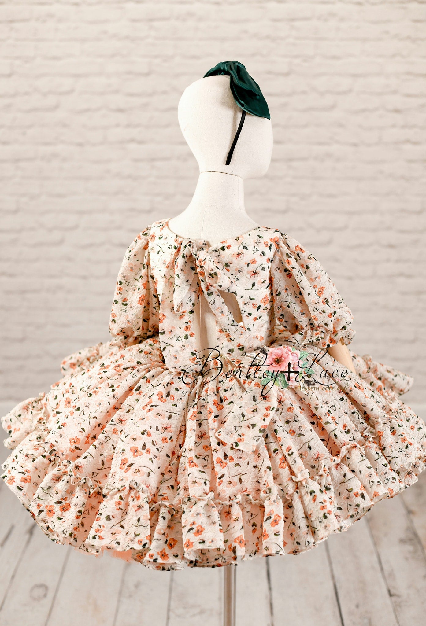 Floral Revival Ivory/Peach (6-7 year)