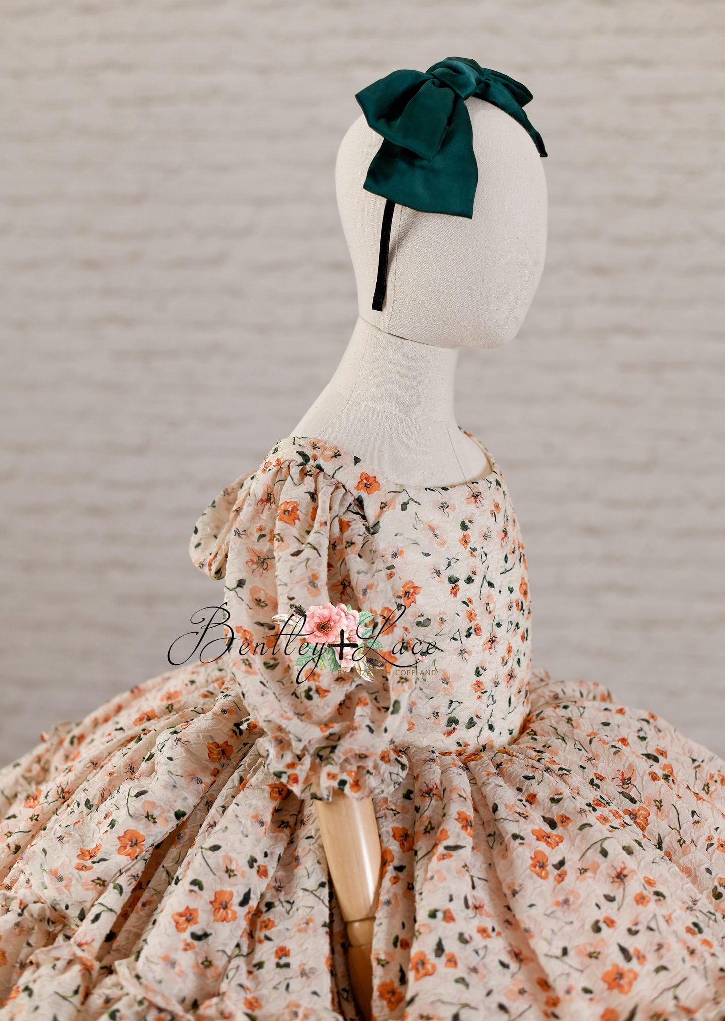 Floral Revival Ivory/Peach (6-7 year)