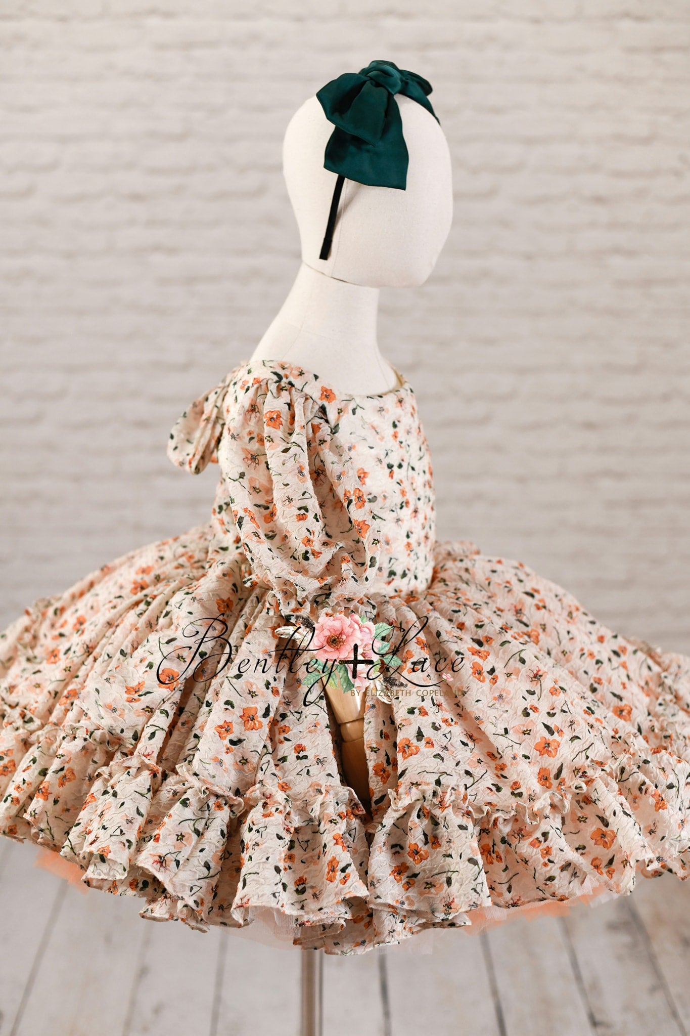 Floral Revival Ivory/Peach (6-7 year)
