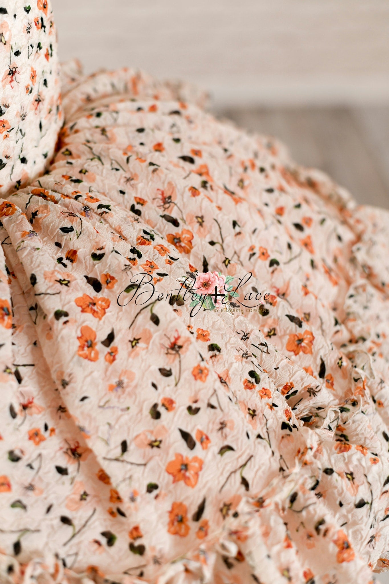 Floral Revival Ivory/Peach (6-7 year)