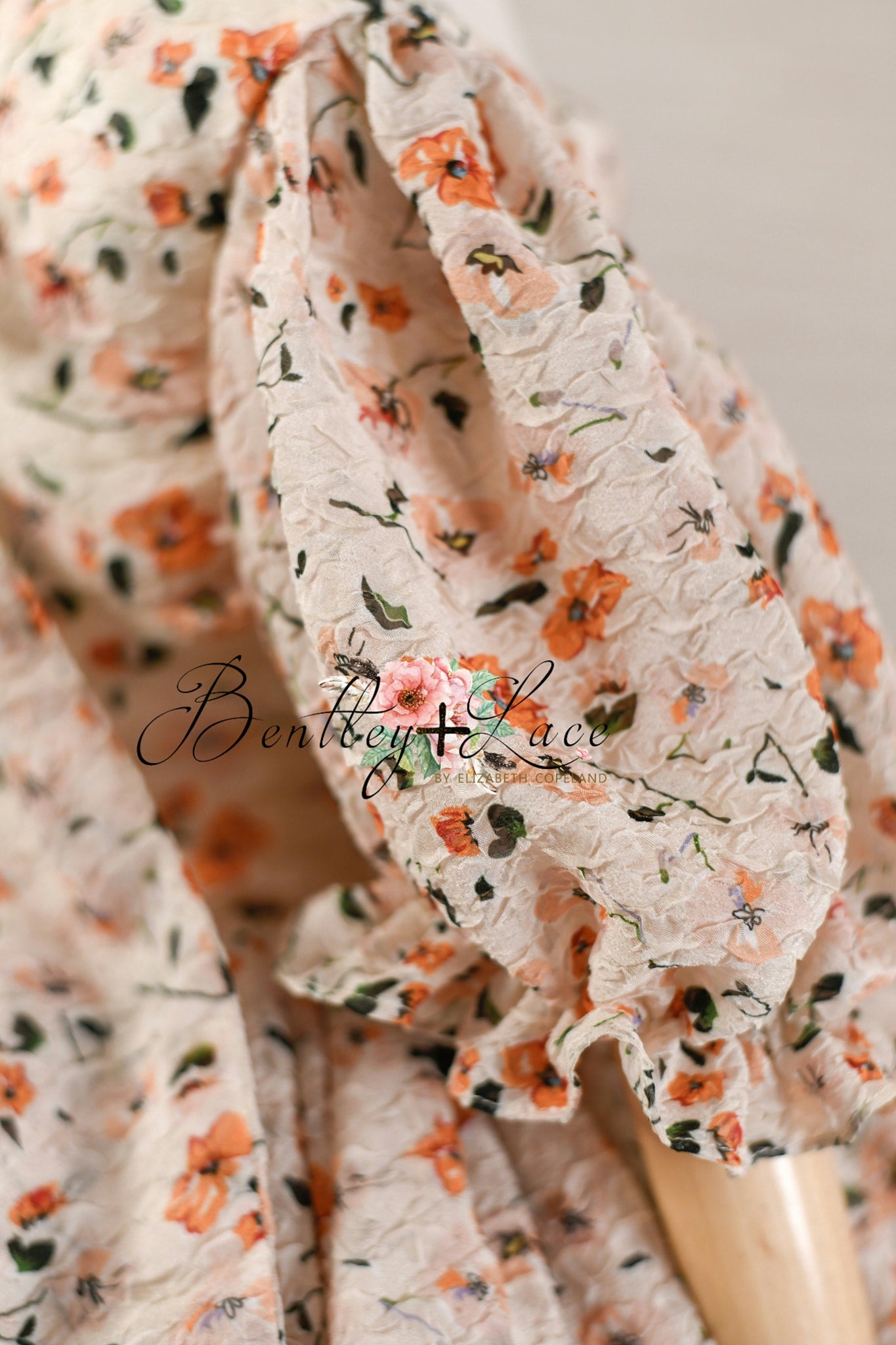 Floral Revival Ivory/Peach (6-7 year)