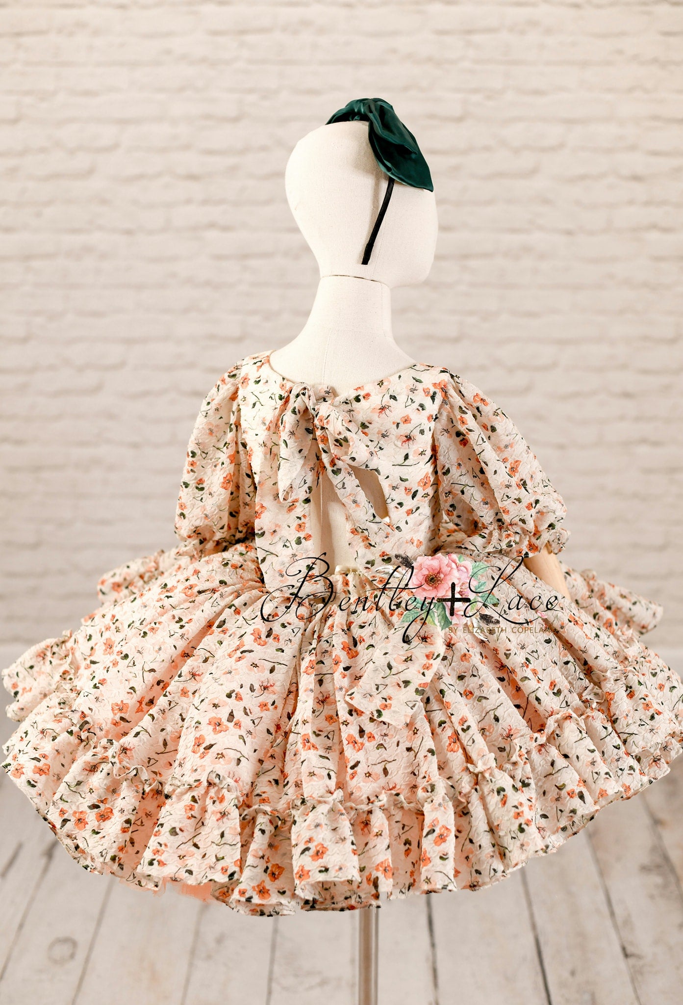 Floral Revival Ivory/Peach (6-7 year)