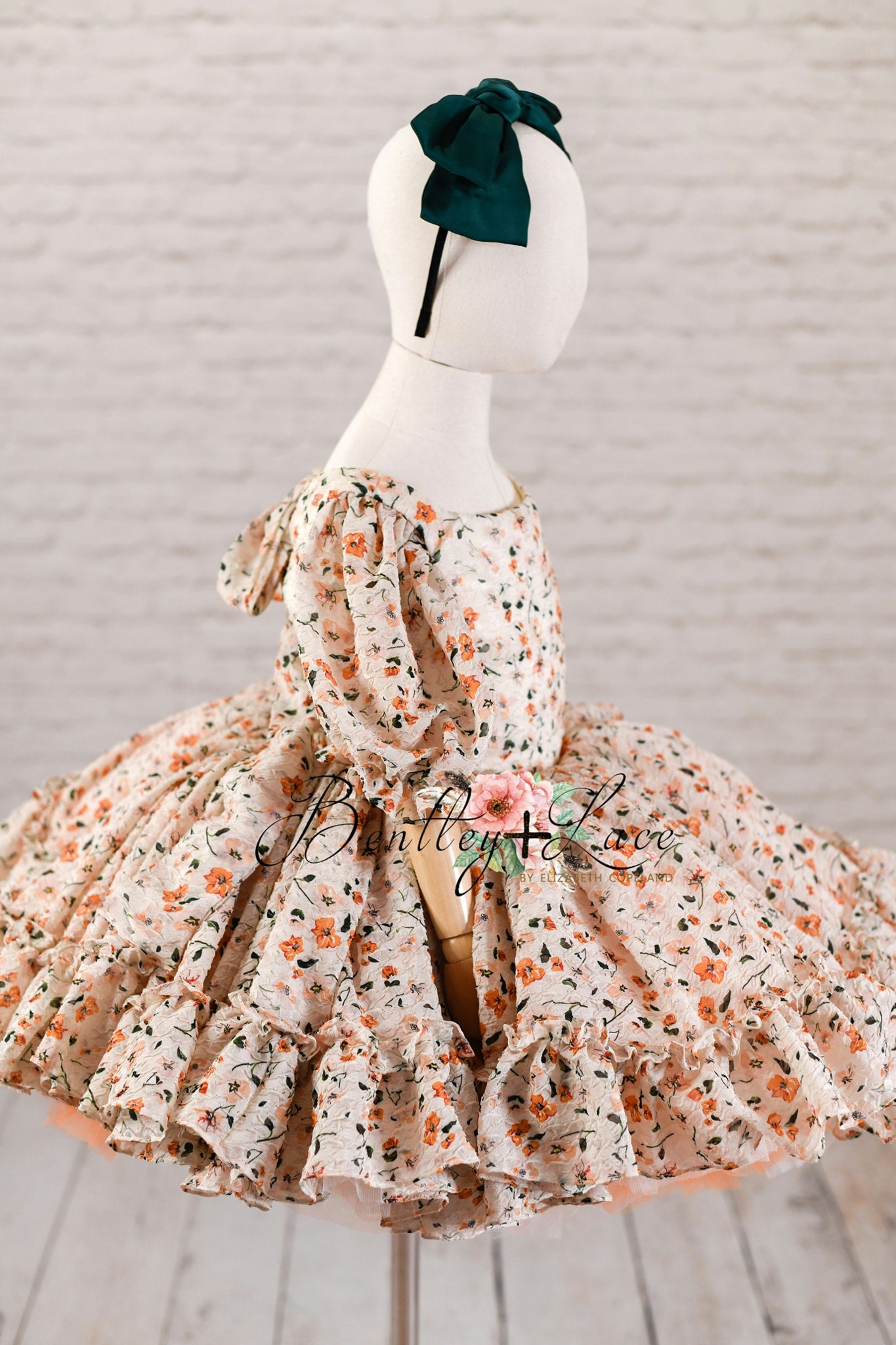 Floral Revival Ivory/Peach (6-7 year)