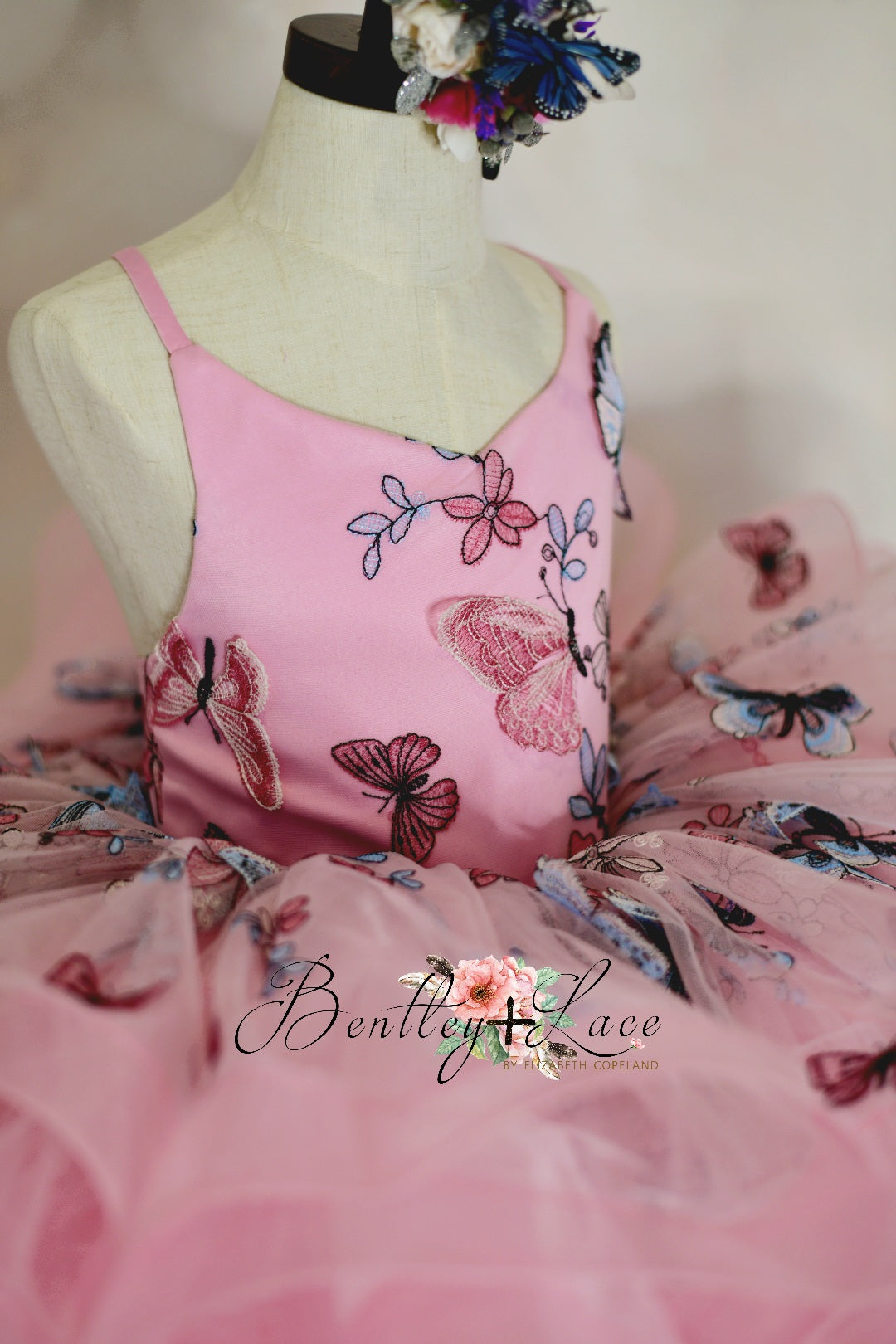 Petal "Flight of the Butterfly" Petal Length Dress (3 Year-Petite 4 Year)