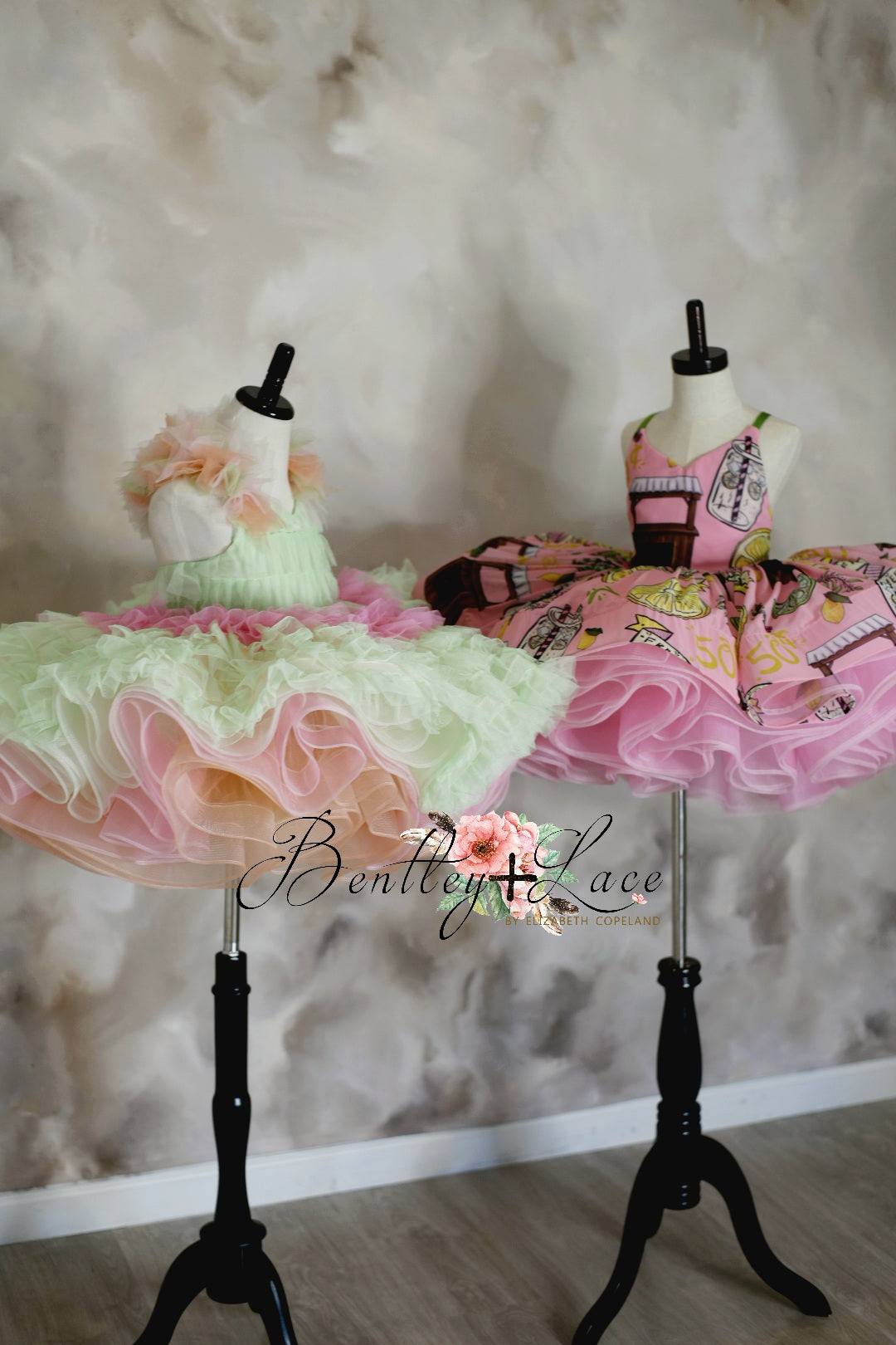 New "Sherbet Whimsy" - Petal Length Dress (5 Year-Petite 6 Year)
