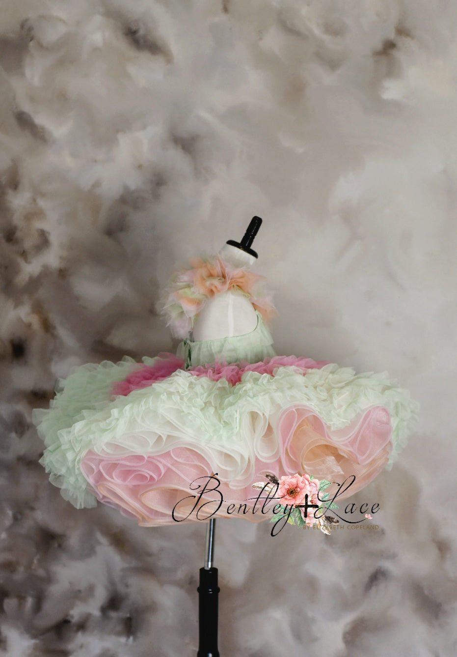 New "Sherbet Whimsy" - Petal Length Dress (5 Year-Petite 6 Year)