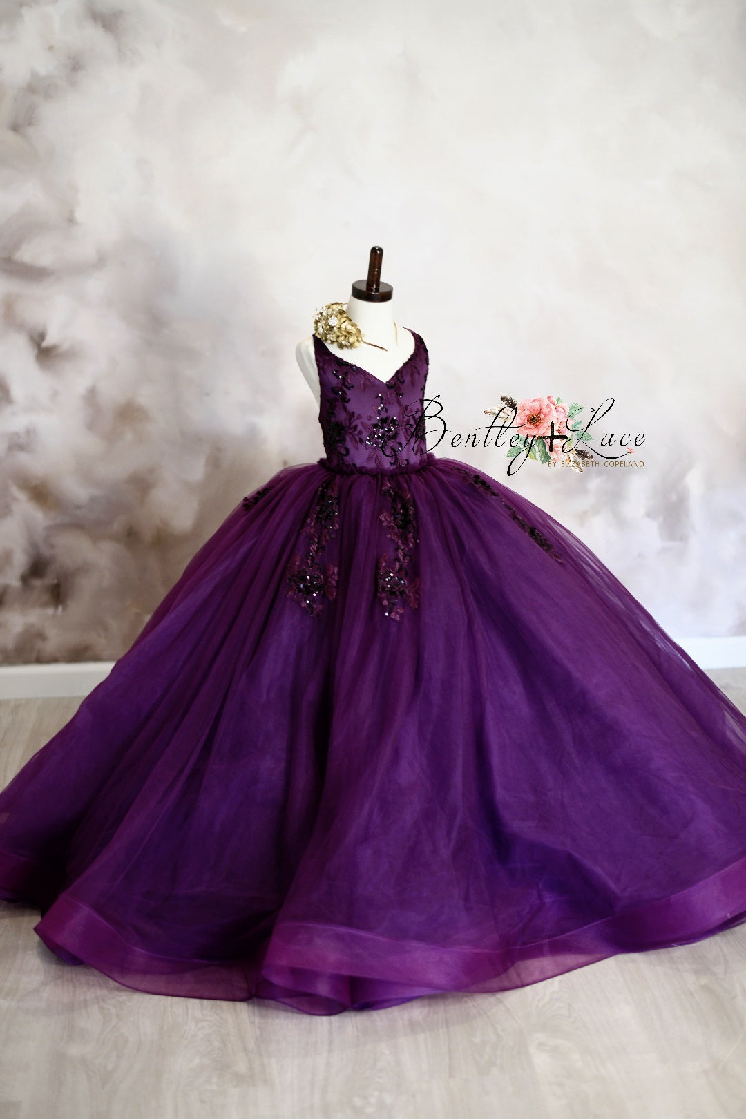 "Evangeline" - Floor Length ( 6 Year - Petite 7 Year)