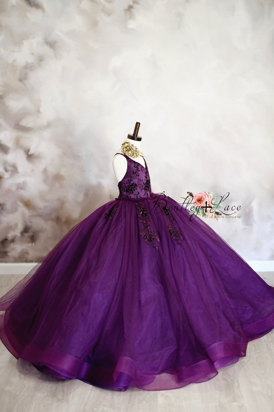 "Evangeline" - Floor Length ( 6 Year - Petite 7 Year)