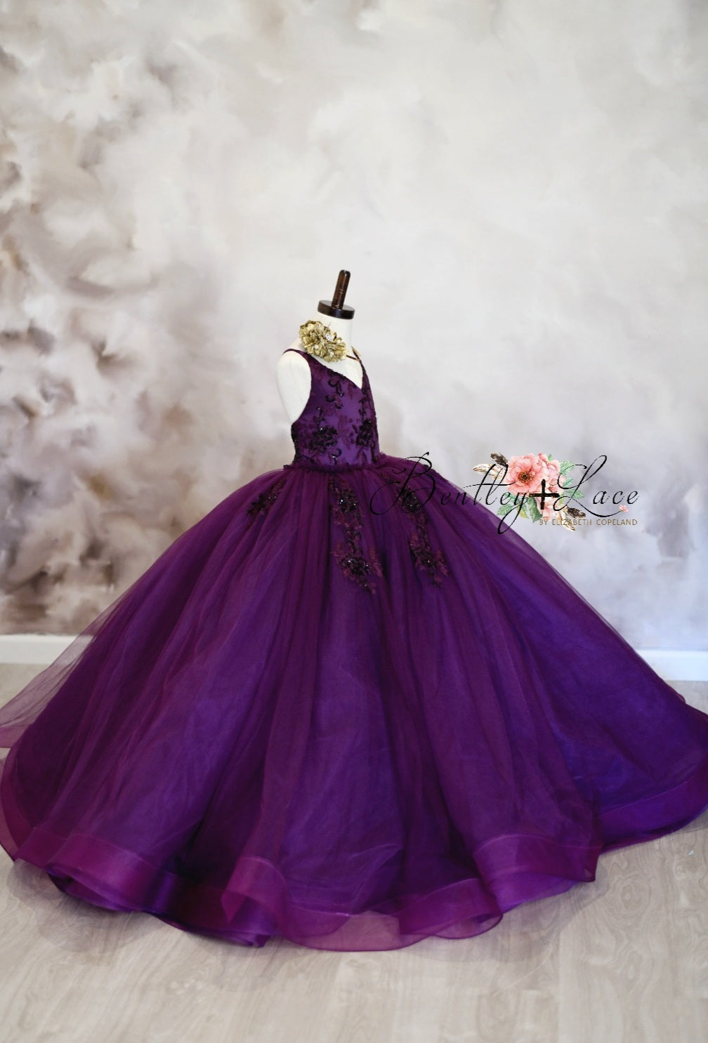 "Evangeline" - Floor Length ( 6 Year - Petite 7 Year)