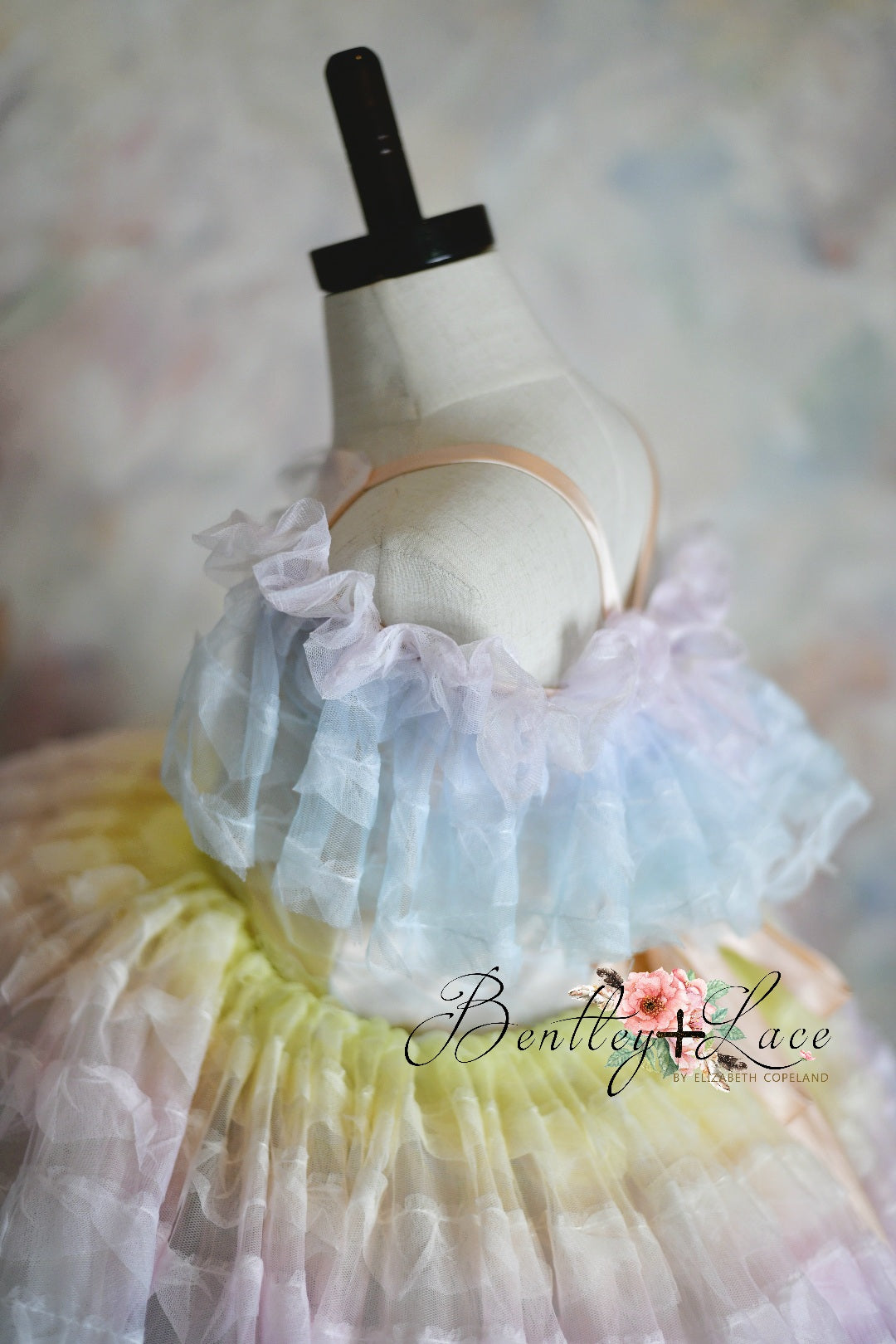 LEILA "Ruffled Rainbow" - High Low Dress ( 6 Year - Petite 9 Year)
