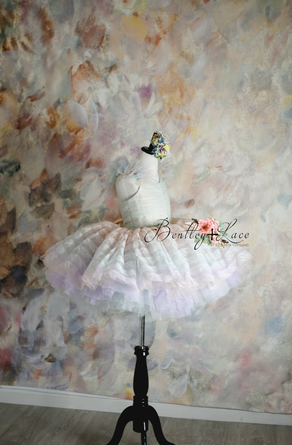 LEILA "Ruffled Rainbow" - Petal Dress ( 6 Year - Petite 7 Year)