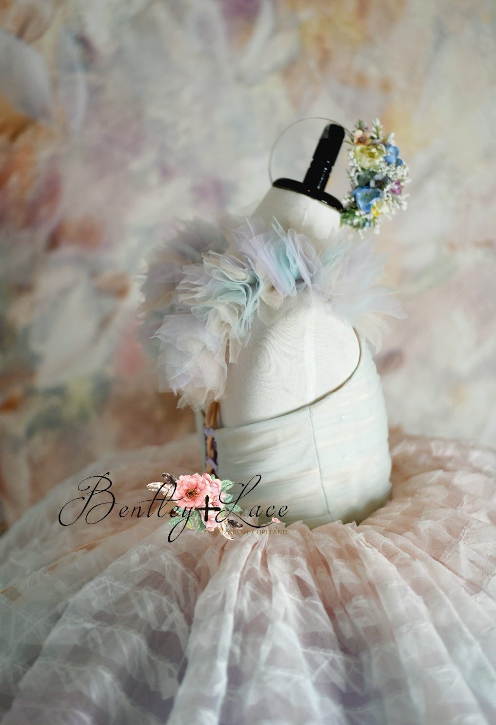 LEILA "Ruffled Rainbow" - Petal Dress ( 6 Year - Petite 7 Year)