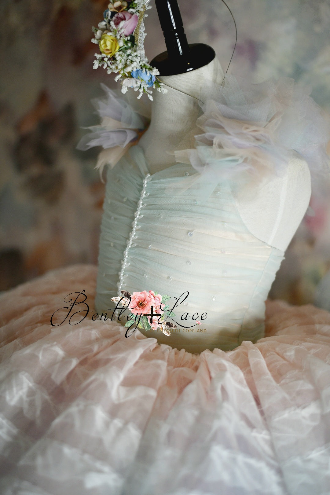 LEILA "Ruffled Rainbow" - Petal Dress ( 6 Year - Petite 7 Year)