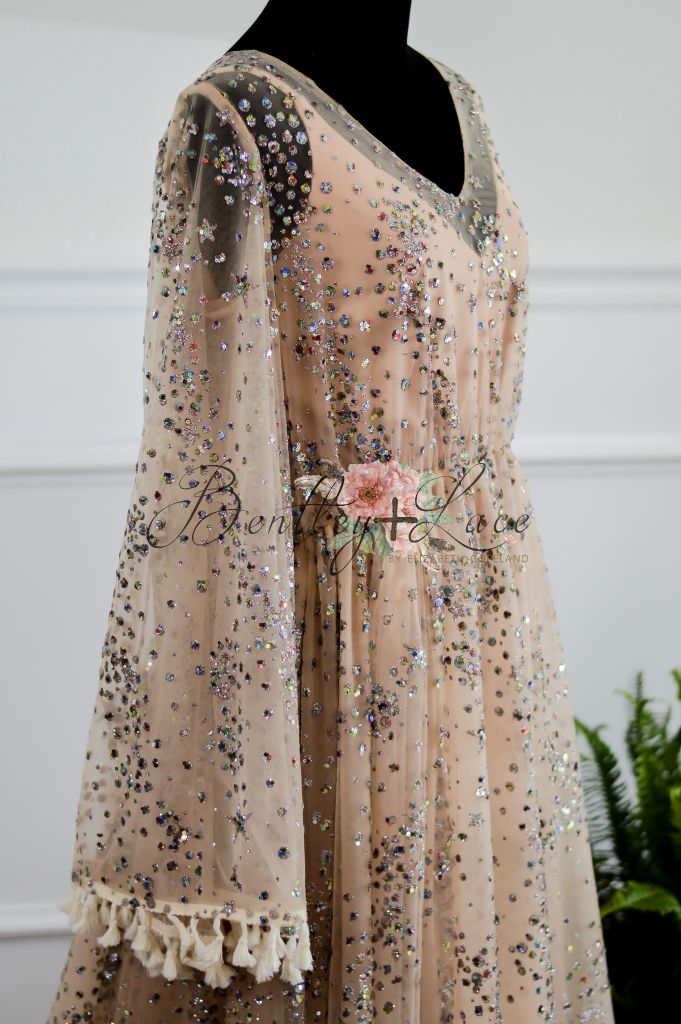 Liberty -Beautiful boho inspired gown - (TEEN-ADULT) Maternity friendly.