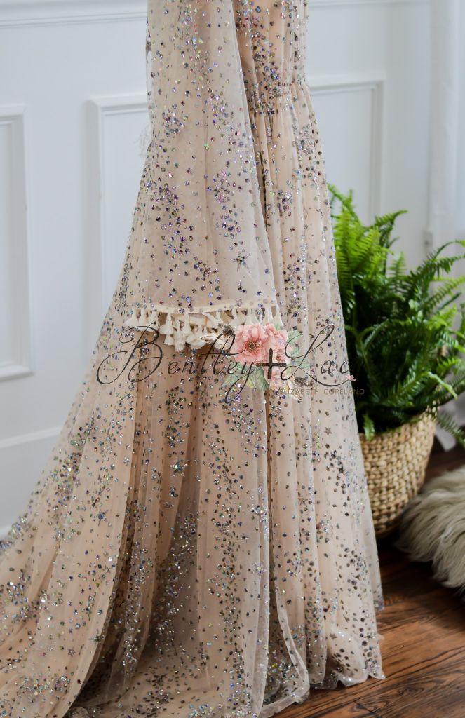 Liberty -Beautiful boho inspired gown - (TEEN-ADULT) Maternity friendly.