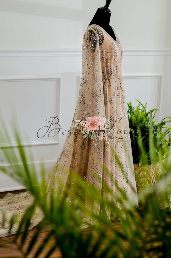Liberty -Beautiful boho inspired gown - (TEEN-ADULT) Maternity friendly.