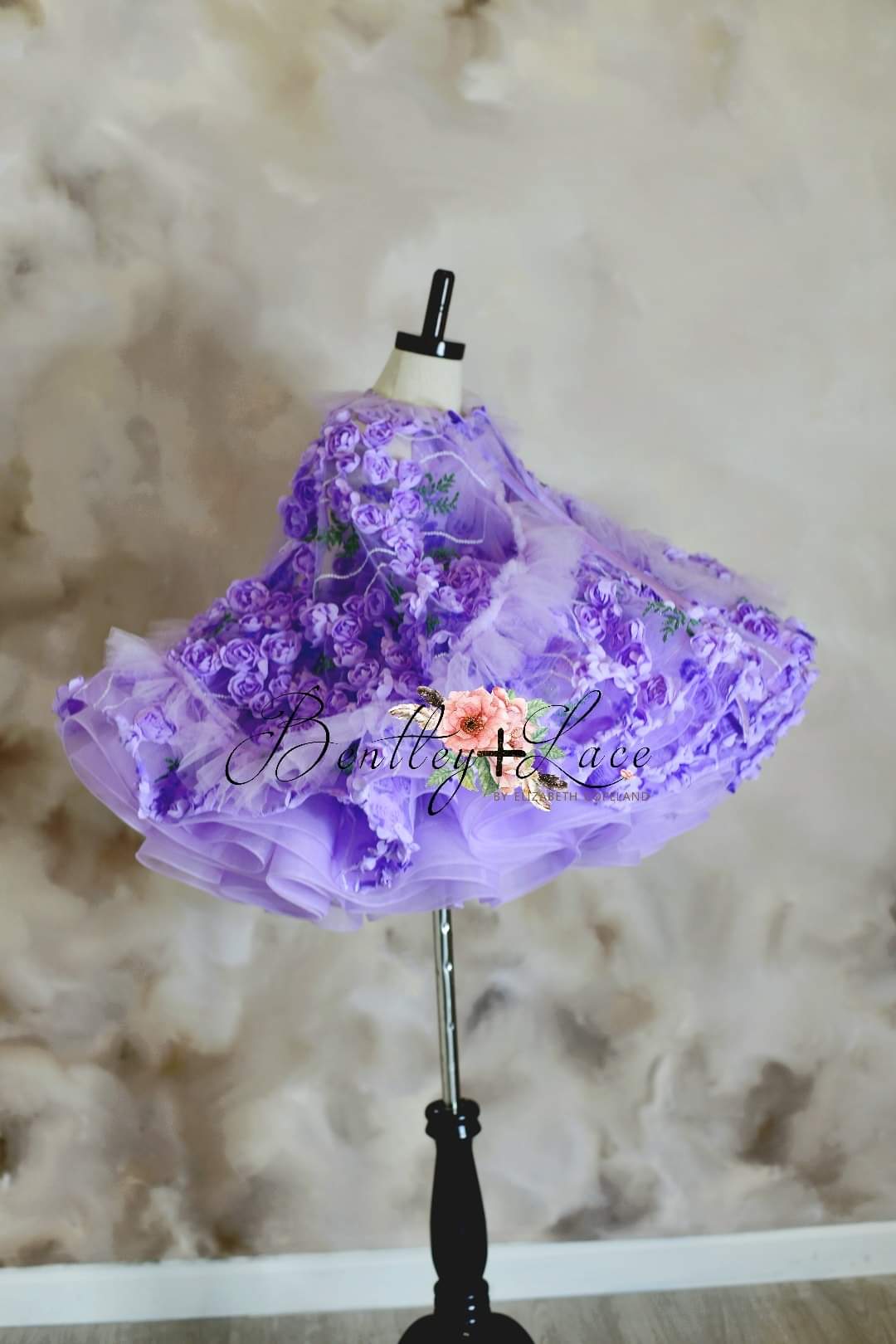 Petal "Eva" Petal Length Dress+ Cape (4 Year-Petite 5 Year)