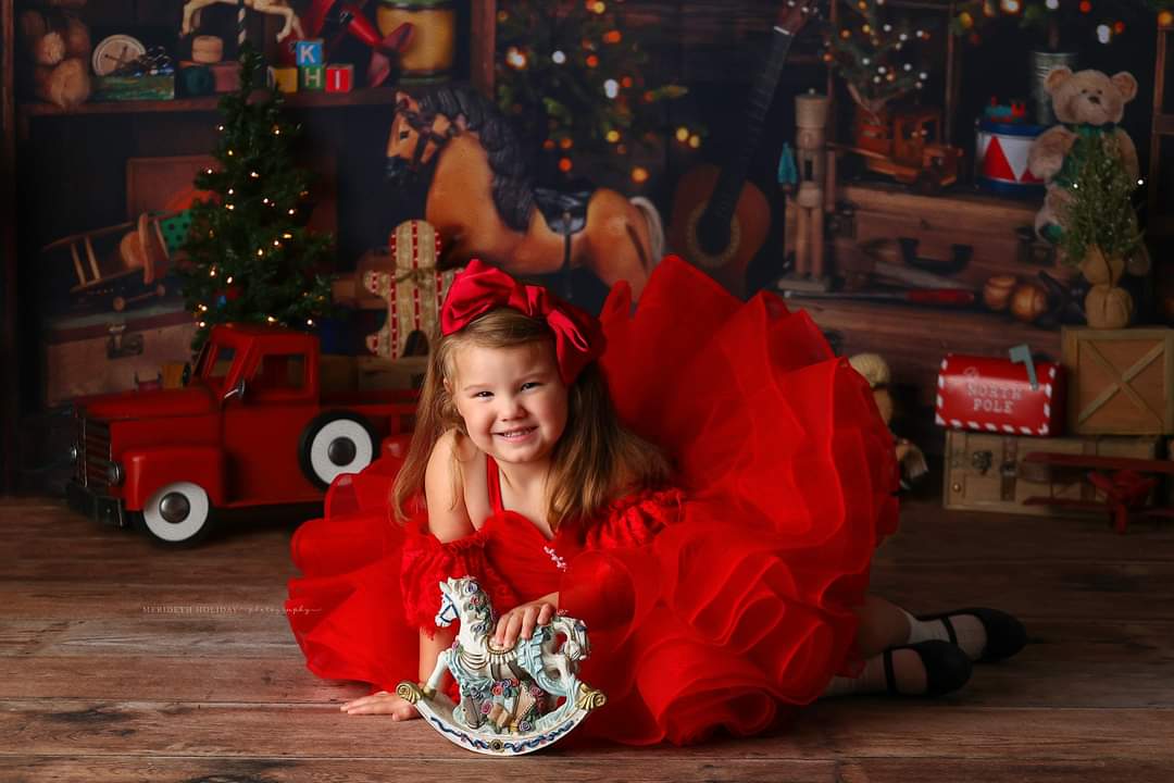 Rose- Petal Length Dress (4 Year-Petite 5 Year)