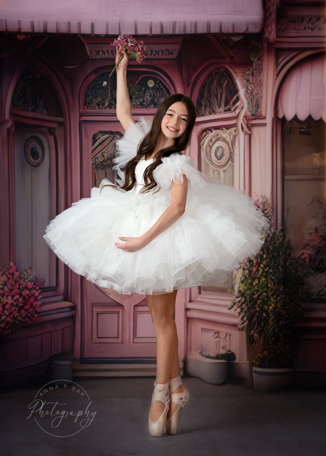 "Swan" - petal length ( 6 Year - Petite 7 Year)