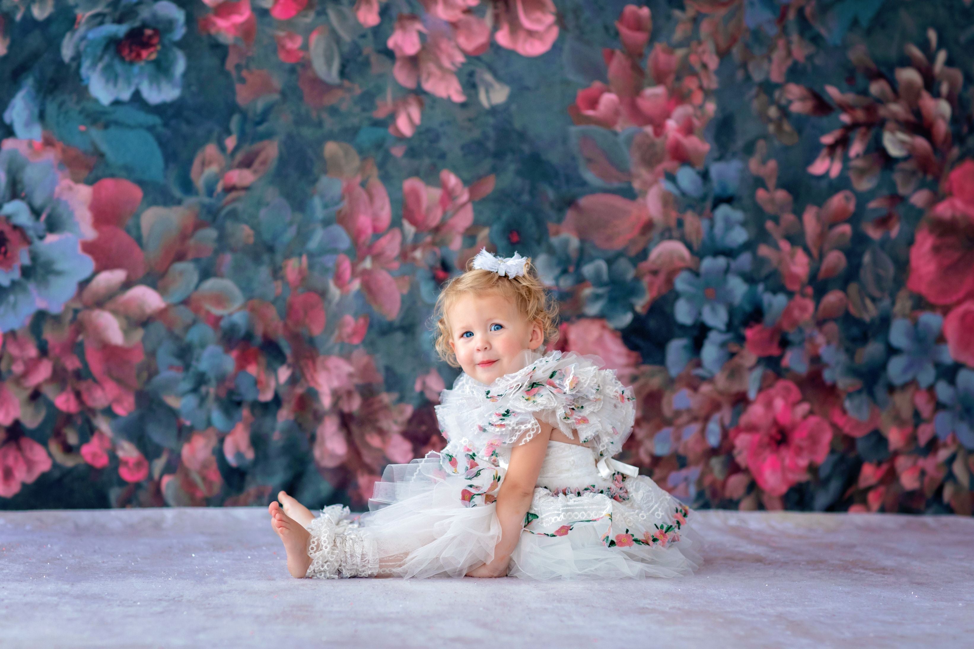"Siena" Petal Length Dress ( 24month - Petite 3 year) LEGGINGS+BLOOMERS