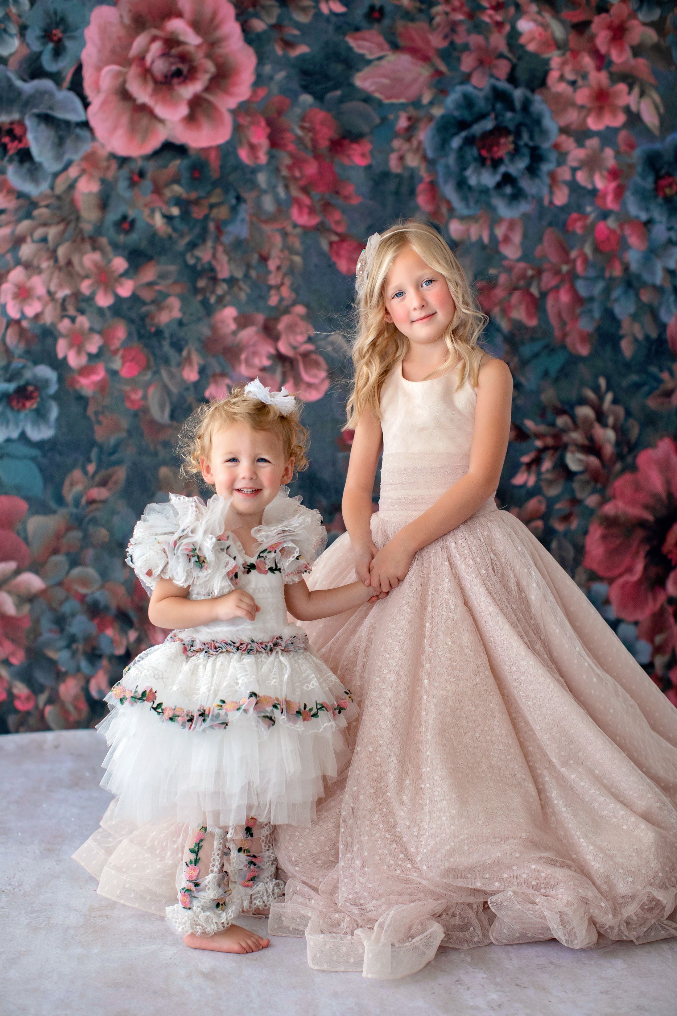 "Siena" Petal Length Dress ( 24month - Petite 3 year) LEGGINGS+BLOOMERS